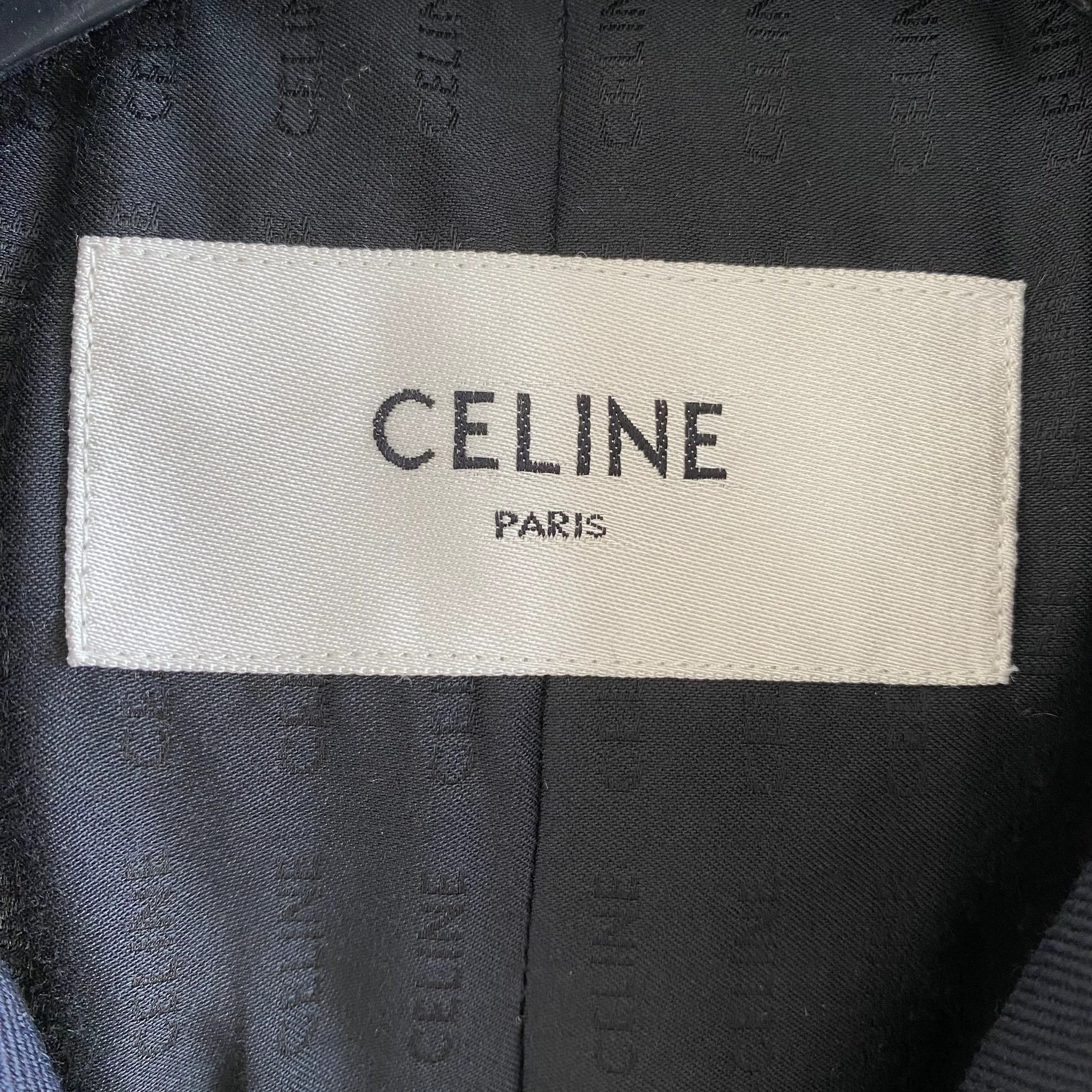Celine Celine Navy Blue Jacket Women's Size 34 Size XXS / US 00 / IT 34 - 7 Thumbnail
