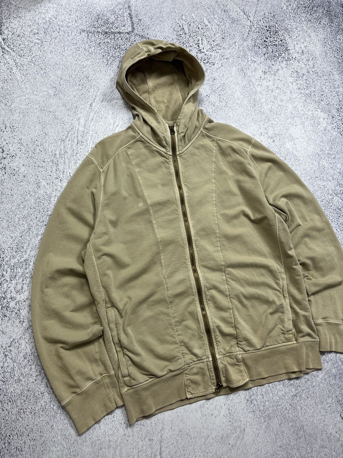 Denim & Supply Ralph Lauren Vintage Polo Ralph Lauren Military Zip Hoodie Distressed Size US M / EU 48-50 / 2 - 5 Thumbnail
