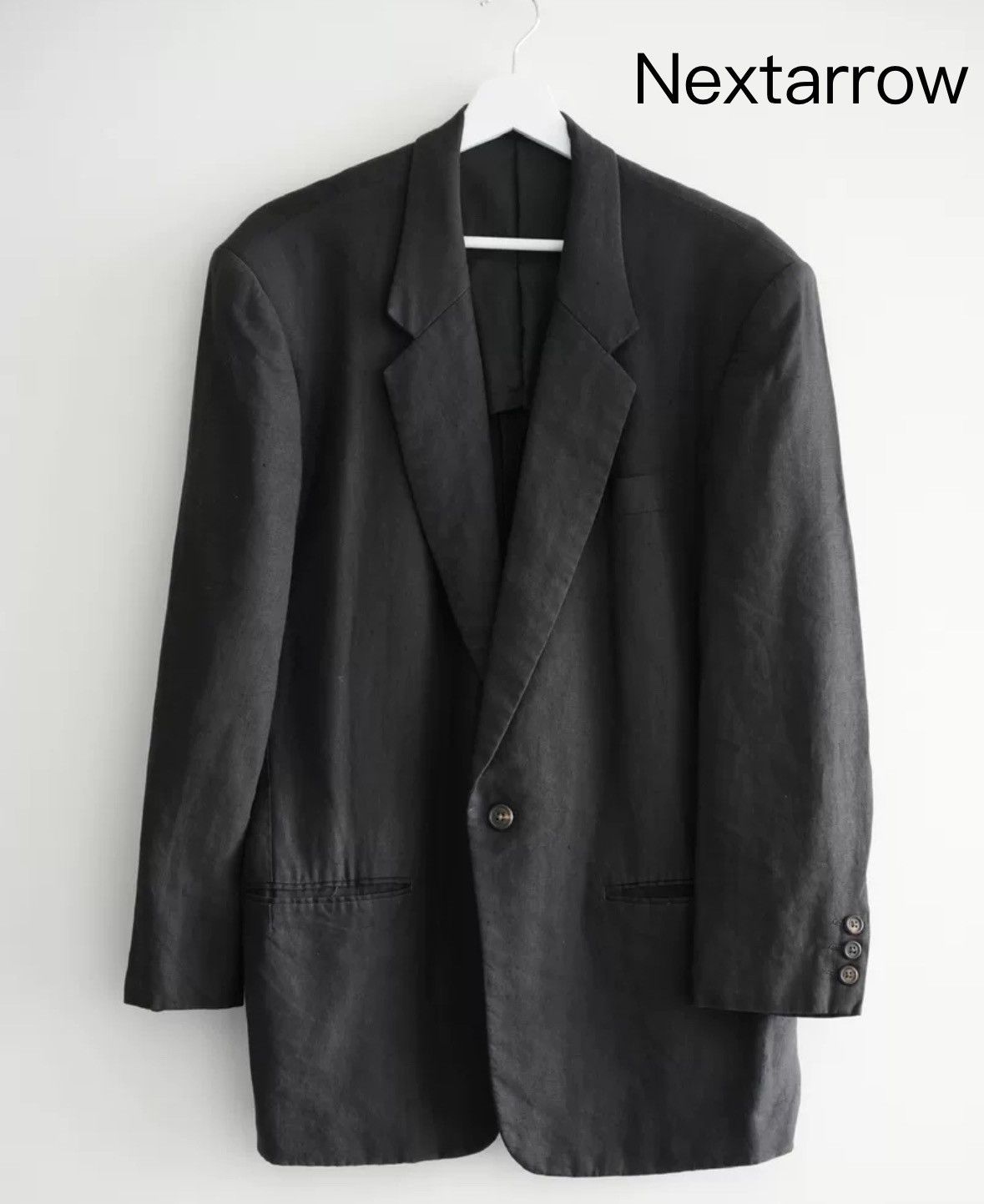 Yohji Yamamoto Yohji Yamamoto 80s Single Button Linen Suit 2412-Nextarrow Size US M / EU 48-50 / 2 - 1 Thumbnail