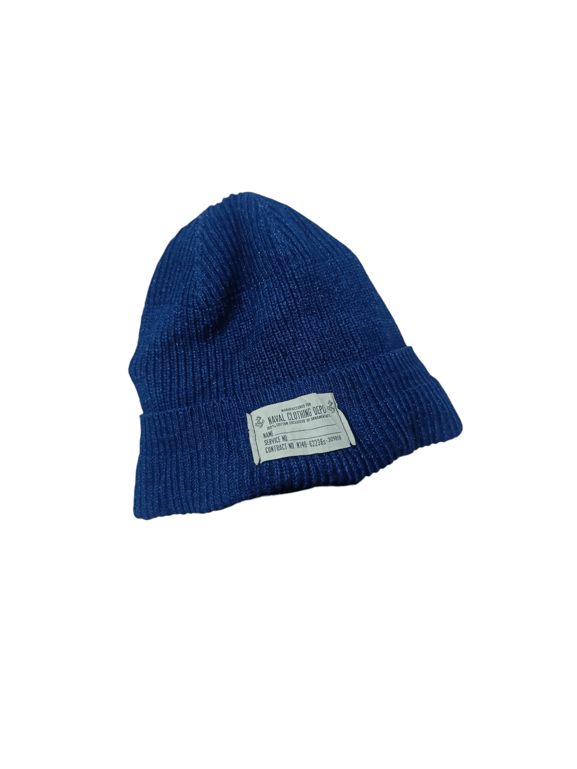Pherrow's PHERROW'S NAVAL WATCH CAP IN INDIGO Size ONE SIZE - 1 Thumbnail