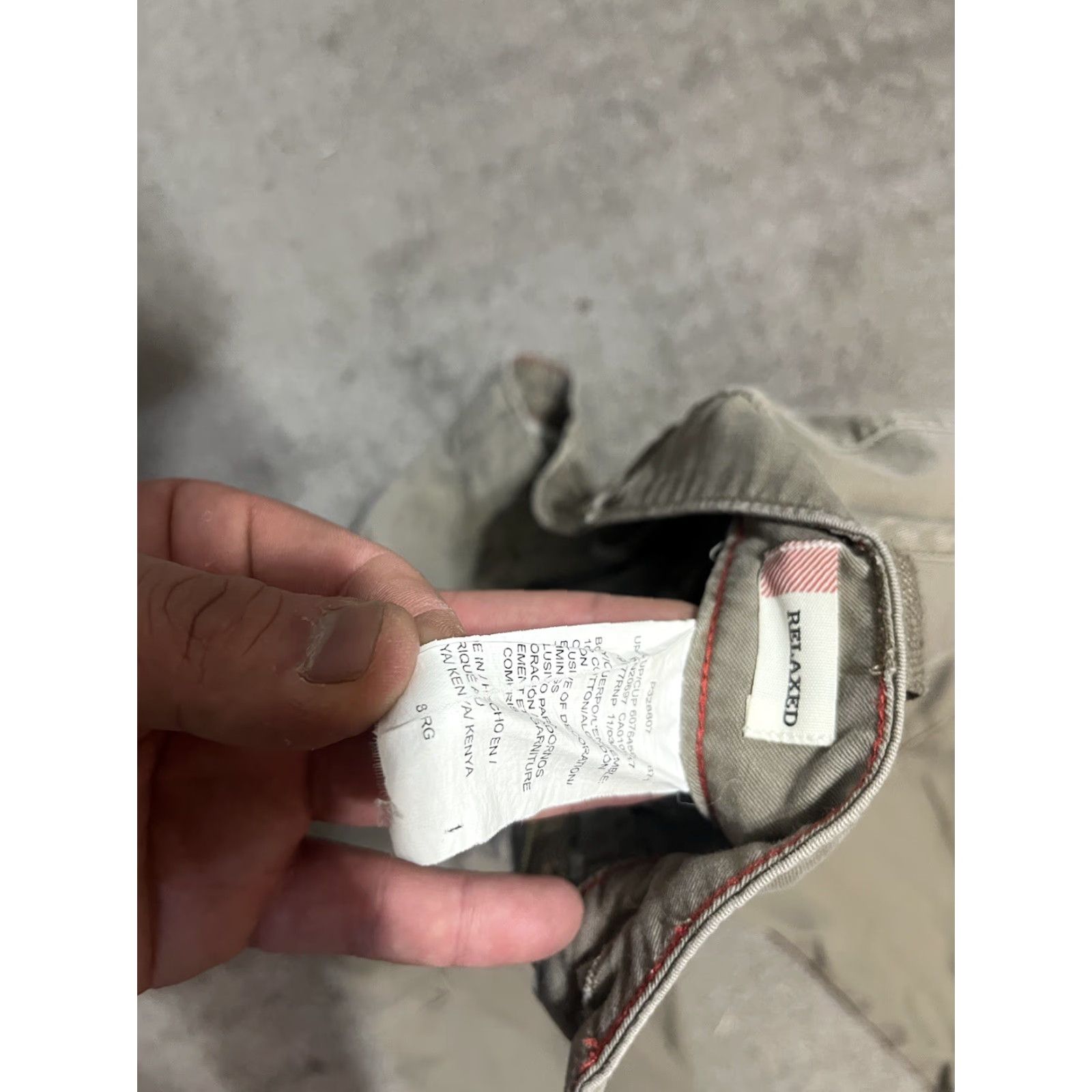 Dickies Dickies Beige Relaxed Fit Cargo Work Pants Women Size 8 Inseam 26 Hemmed Cargo Pants Size 30" / US 8 / IT 44 - 5 Thumbnail