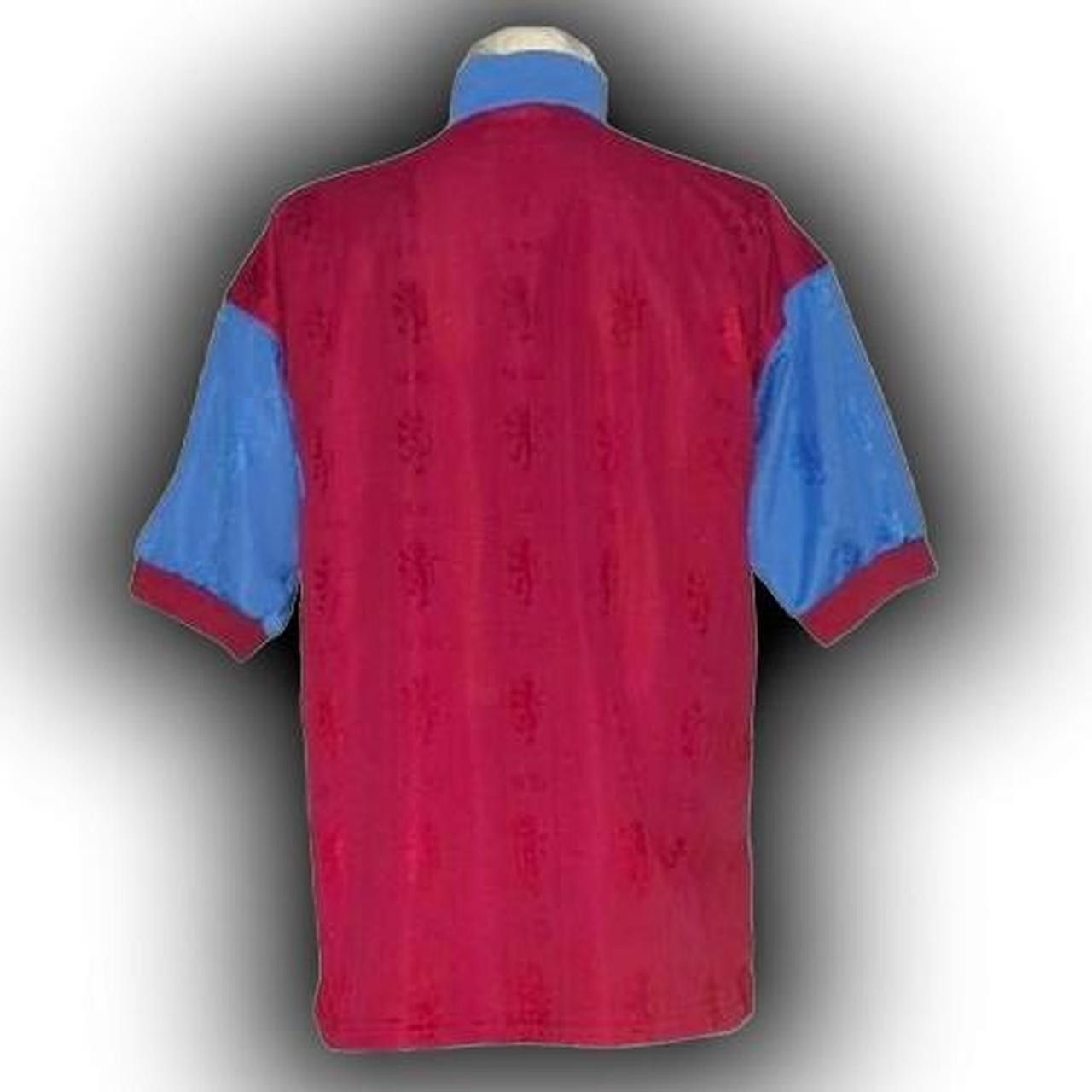 Reebok Aston Villa England 1995 1996 Home shirt jersey Size US XL / EU 56 / 4 - 2 Thumbnail