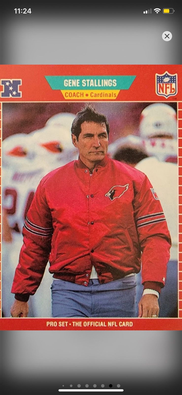 NFL × Starter × Vintage Starter Phoenix Cardinals vintage Bomber Jacket Size M NFL Size US M / EU 48-50 / 2 - 4 Thumbnail