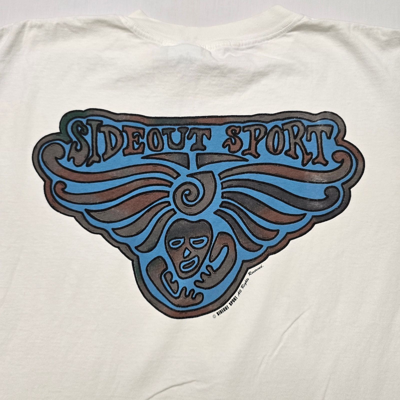 Vintage Vintage Sideout Sport Surf Skate Tribal Tropical XL Tee Size US XL / EU 56 / 4 - 2 Thumbnail