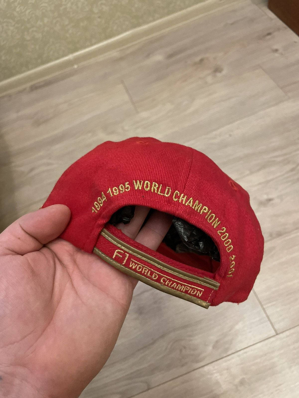 Ferrari Vintage O0s Y2K Ferrari Michael Schumacher F1 Racing Cap Size ONE SIZE - 6 Thumbnail