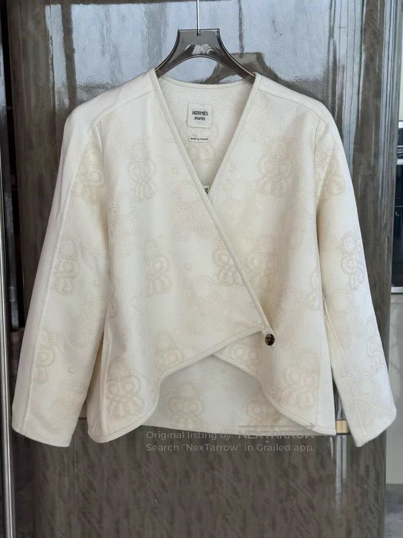 Hermes Hermes Cashmere Coat Size XXS / US 00 / IT 34 - 1 Thumbnail