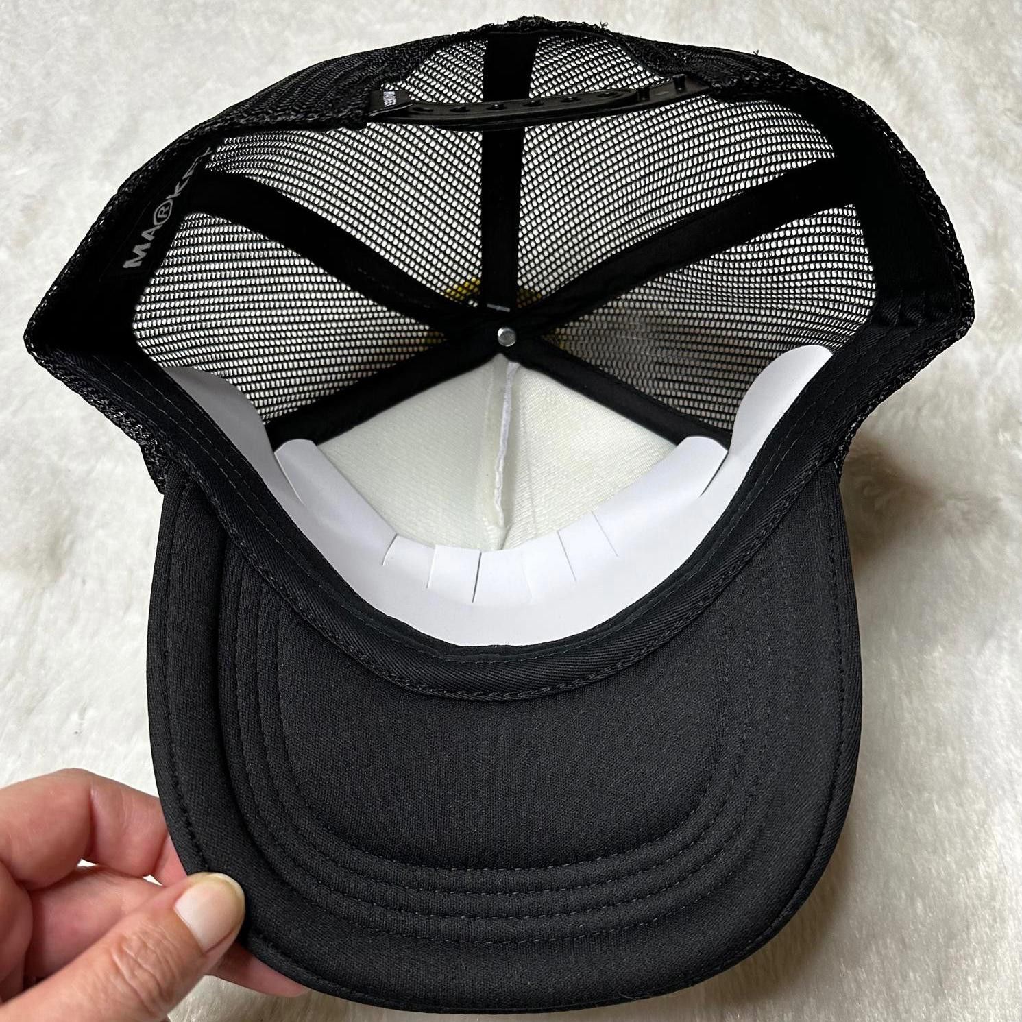 Market NWT Market Superstitious Foam Mesh Snapback Trucker Hat OS Size ONE SIZE - 6 Thumbnail