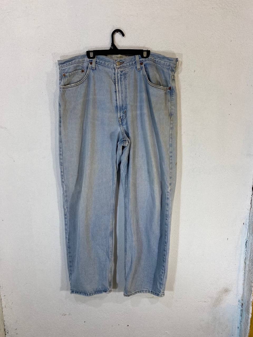 Levi's vintage levis 550 relaxed fit distressed denim Size US 39 - 6 Thumbnail