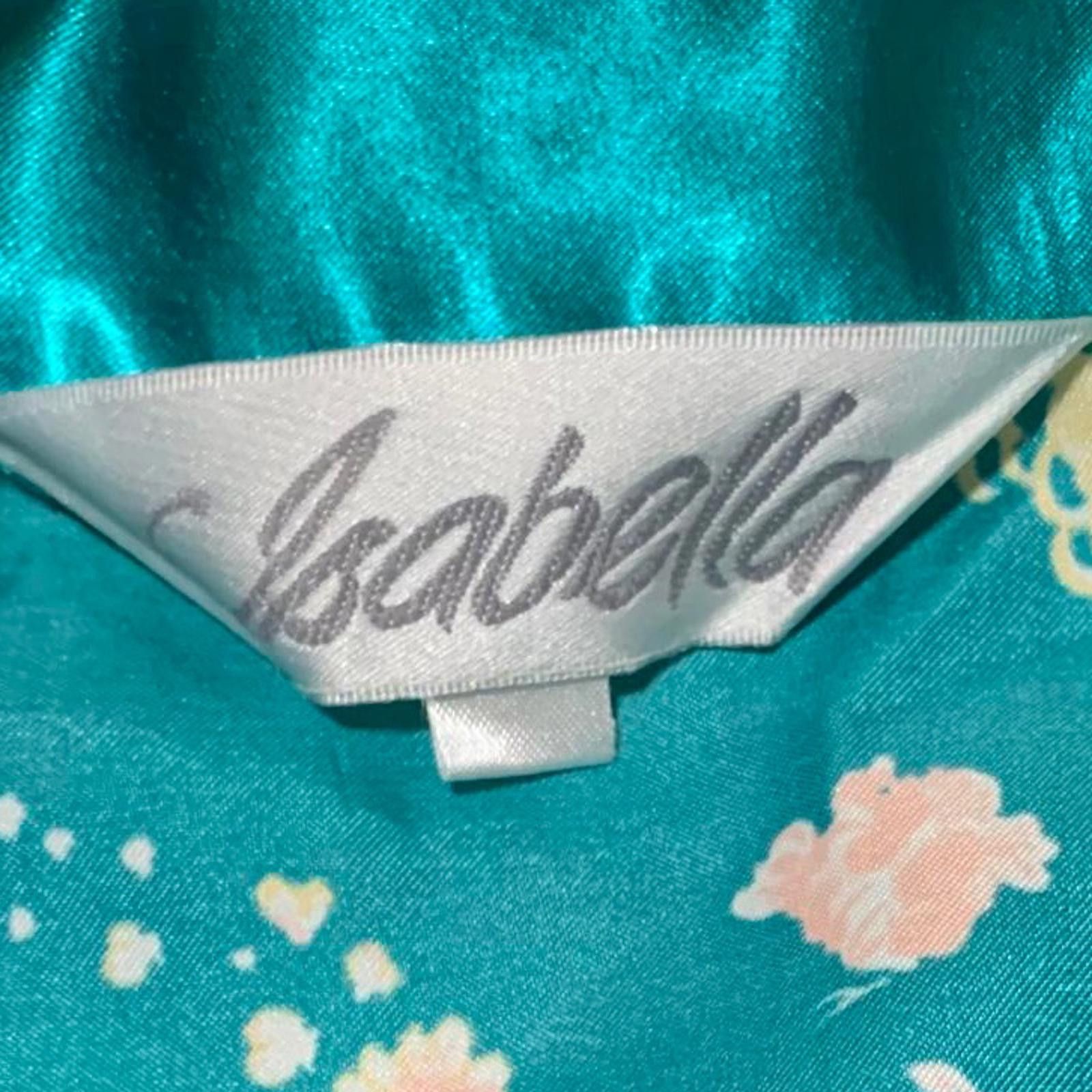 Isabel Marant Isabella Women's Satin Floral Pajama Top Size ONE SIZE - 3 Thumbnail