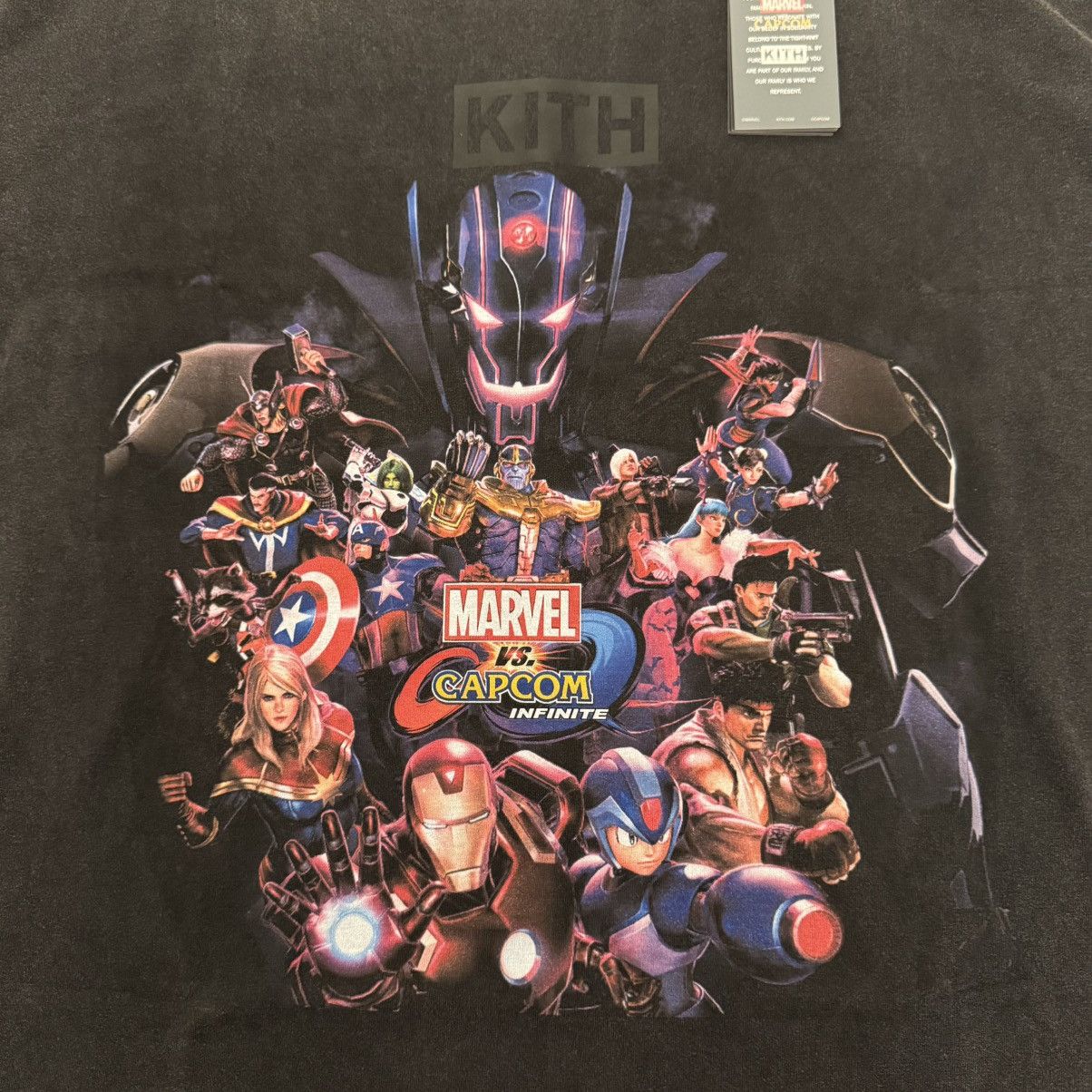 Kith × Marvel Comics Kith x Marvel vs. Capcom Infinite Vintage Tee Size US XL / EU 56 / 4 - 4 Thumbnail