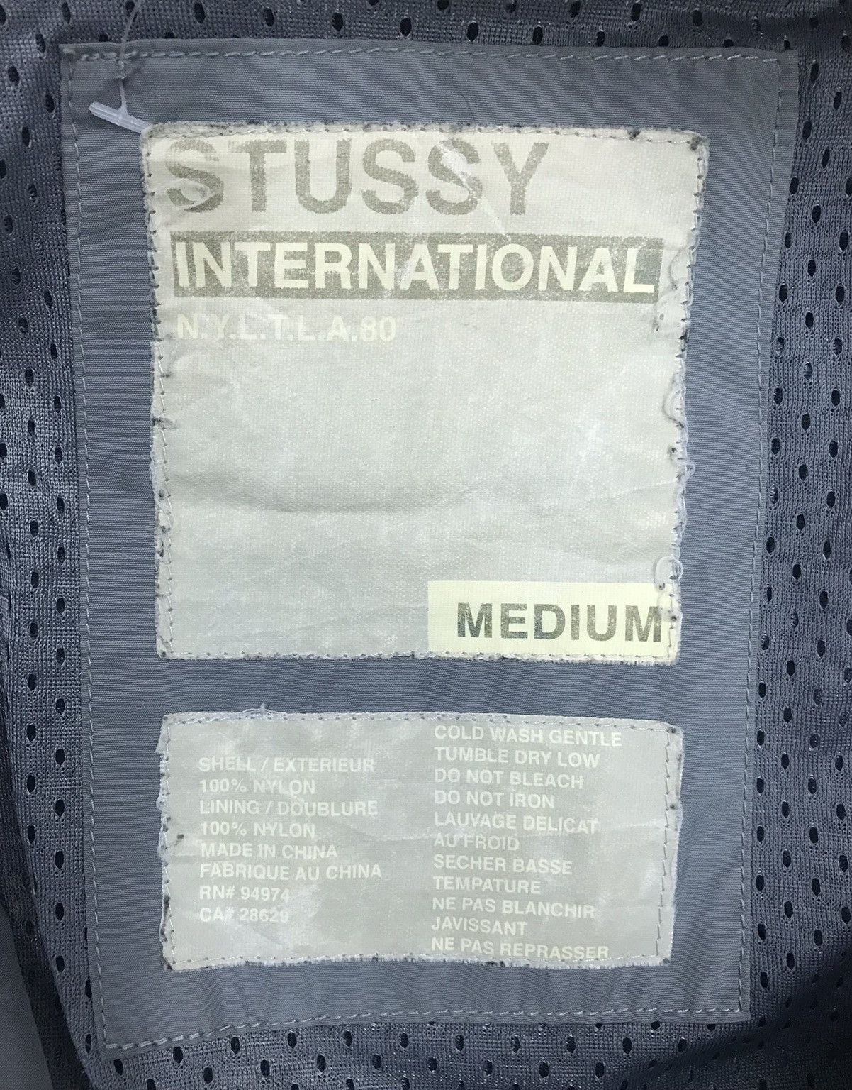Stussy Vintage Stussy International Jacket Hoodie Size US M / EU 48-50 / 2 - 14 Thumbnail