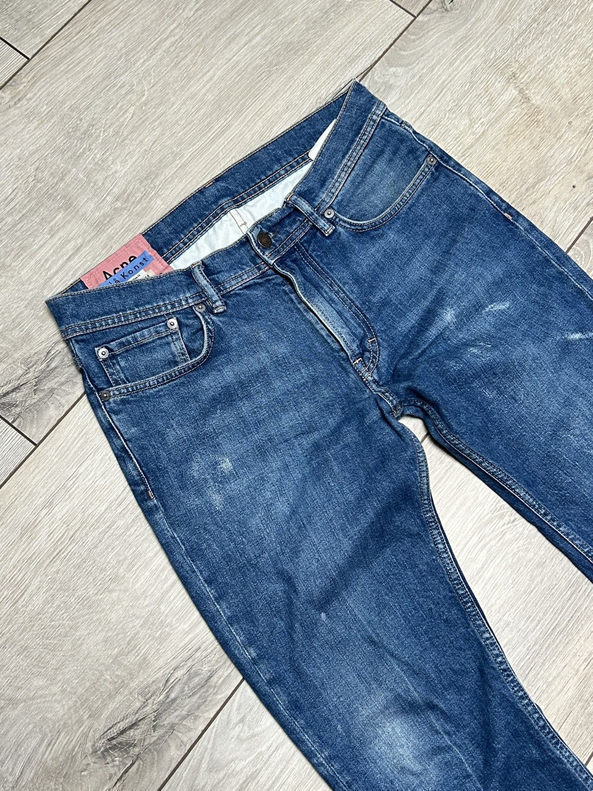 Acne Studios × Designer Acne Studios Bla Konst Floragatan 13 Stockholm Jeans 31x30 Size US 31 - 4 Thumbnail