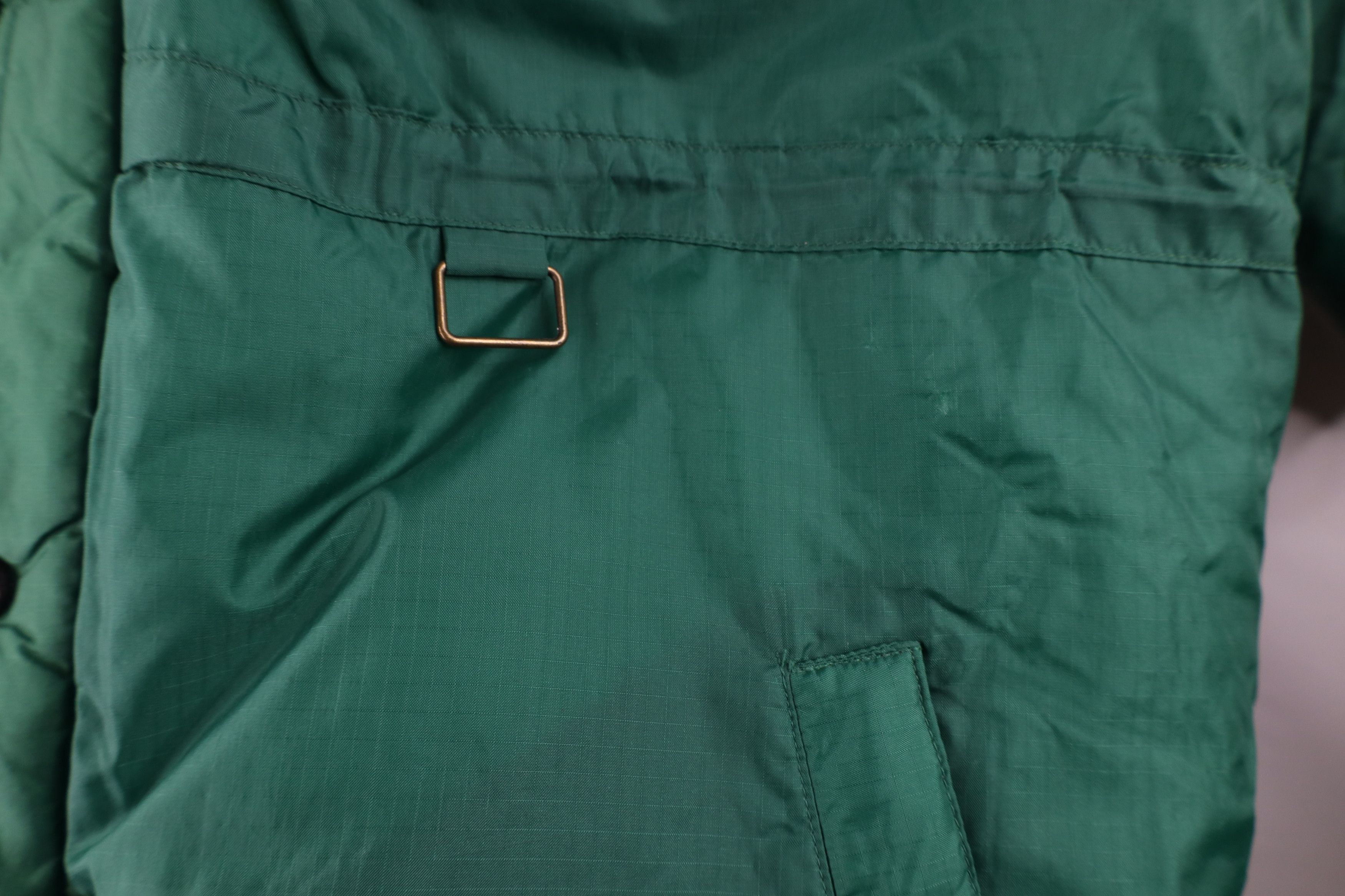 Vintage Vintage 90s Streetwear Hooded Puffer Parka Jacket Green Size US L / EU 52-54 / 3 - 7 Thumbnail