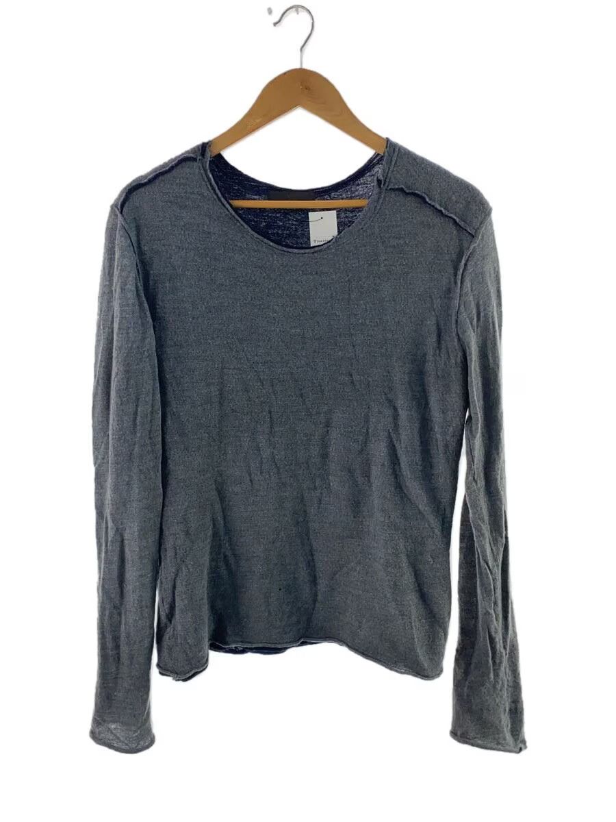 Y's × Yohji Yamamoto Exposed Seam Wool Long Sleeve Tee Size US L / EU 52-54 / 3 - 1 Thumbnail
