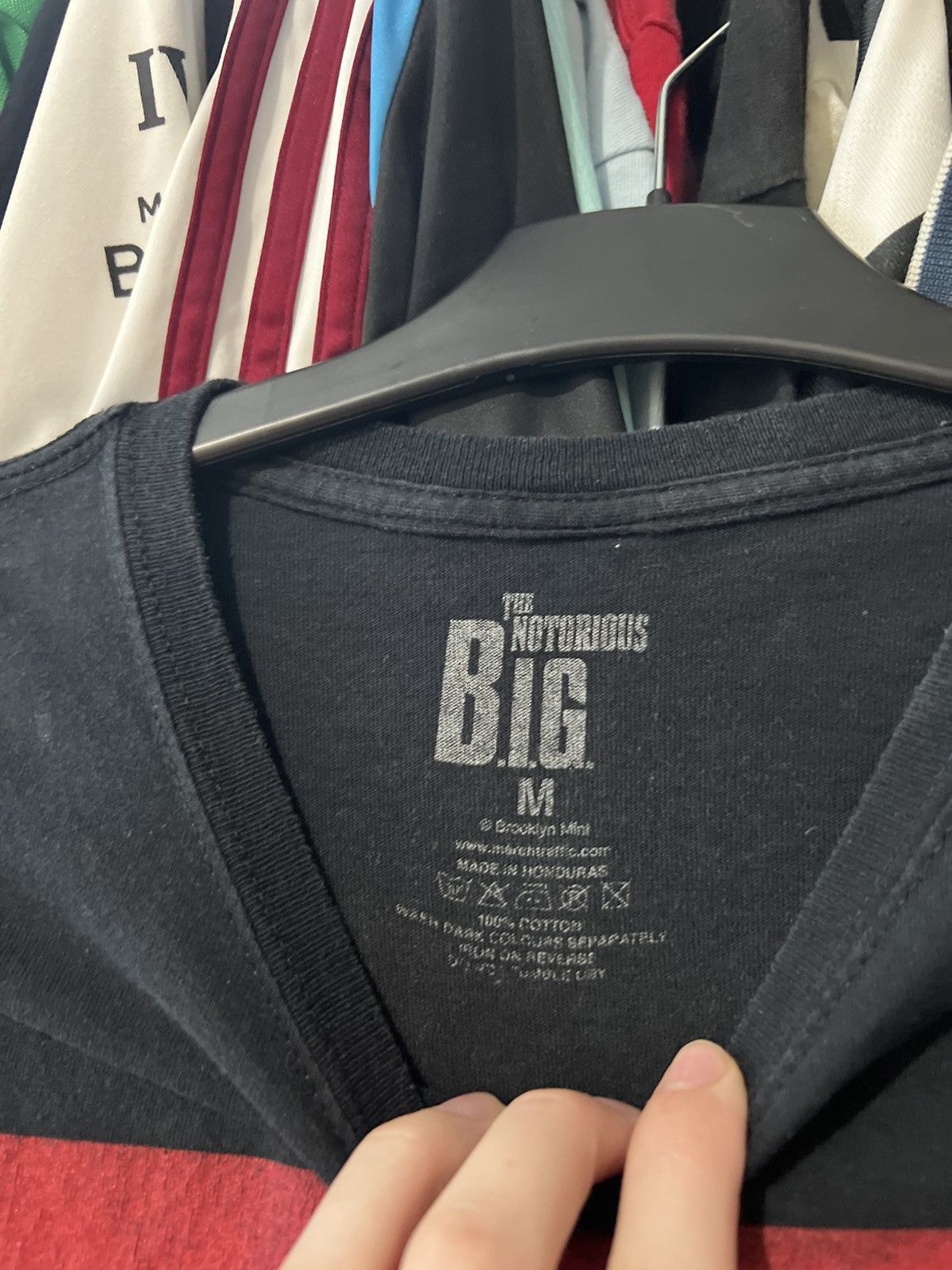 Band Tees VINTAGE THE NOTORIOUS B.I.G BIGGIE KING CROWN GRAPHIC TEE Size US M / EU 48-50 / 2 - 5 Thumbnail