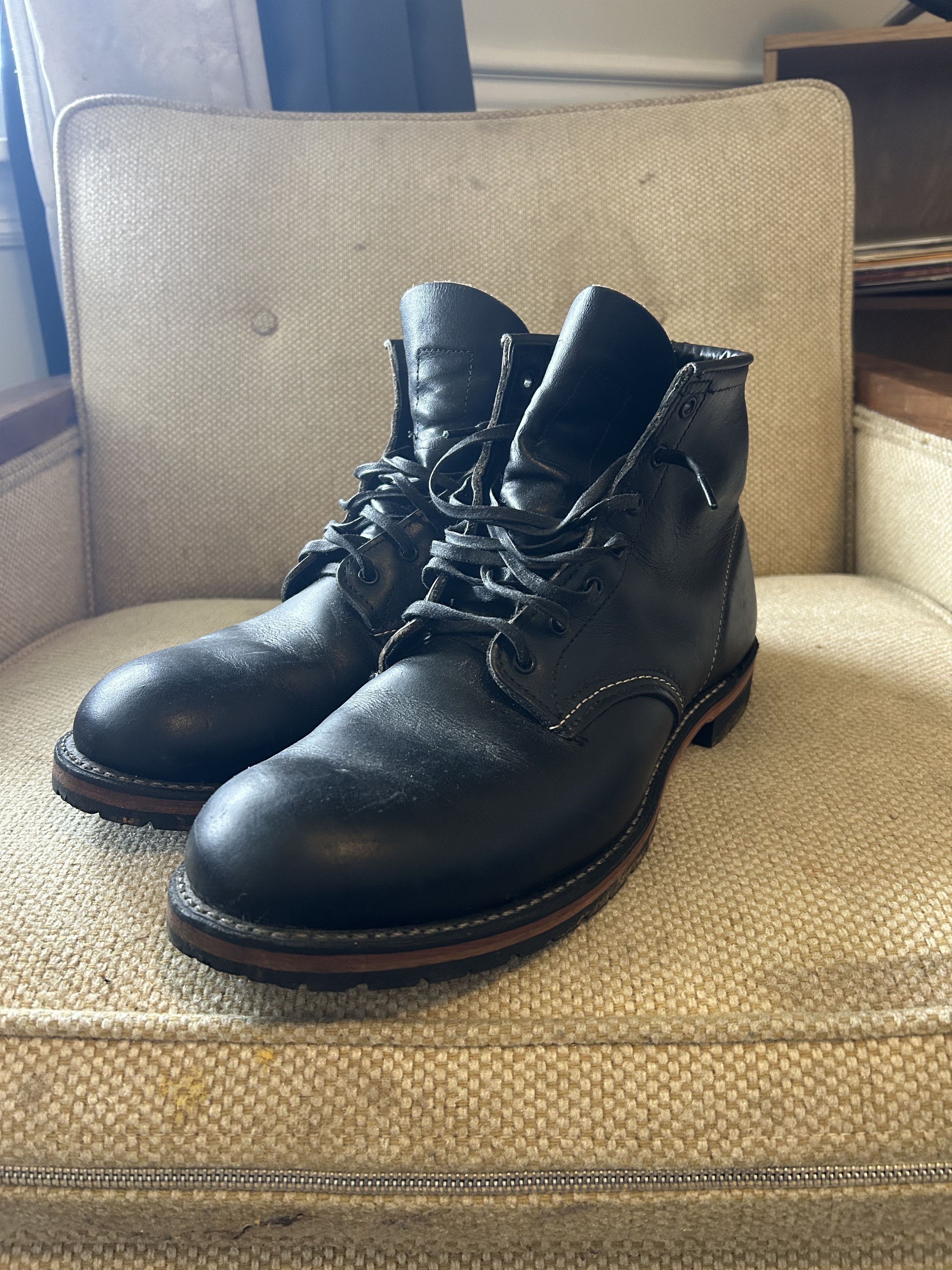 Red Wing Red Wing 9014 Beckman Black Featherstone Boots – Size 10.5D Size US 10.5 / EU 43-44 - 1 Thumbnail