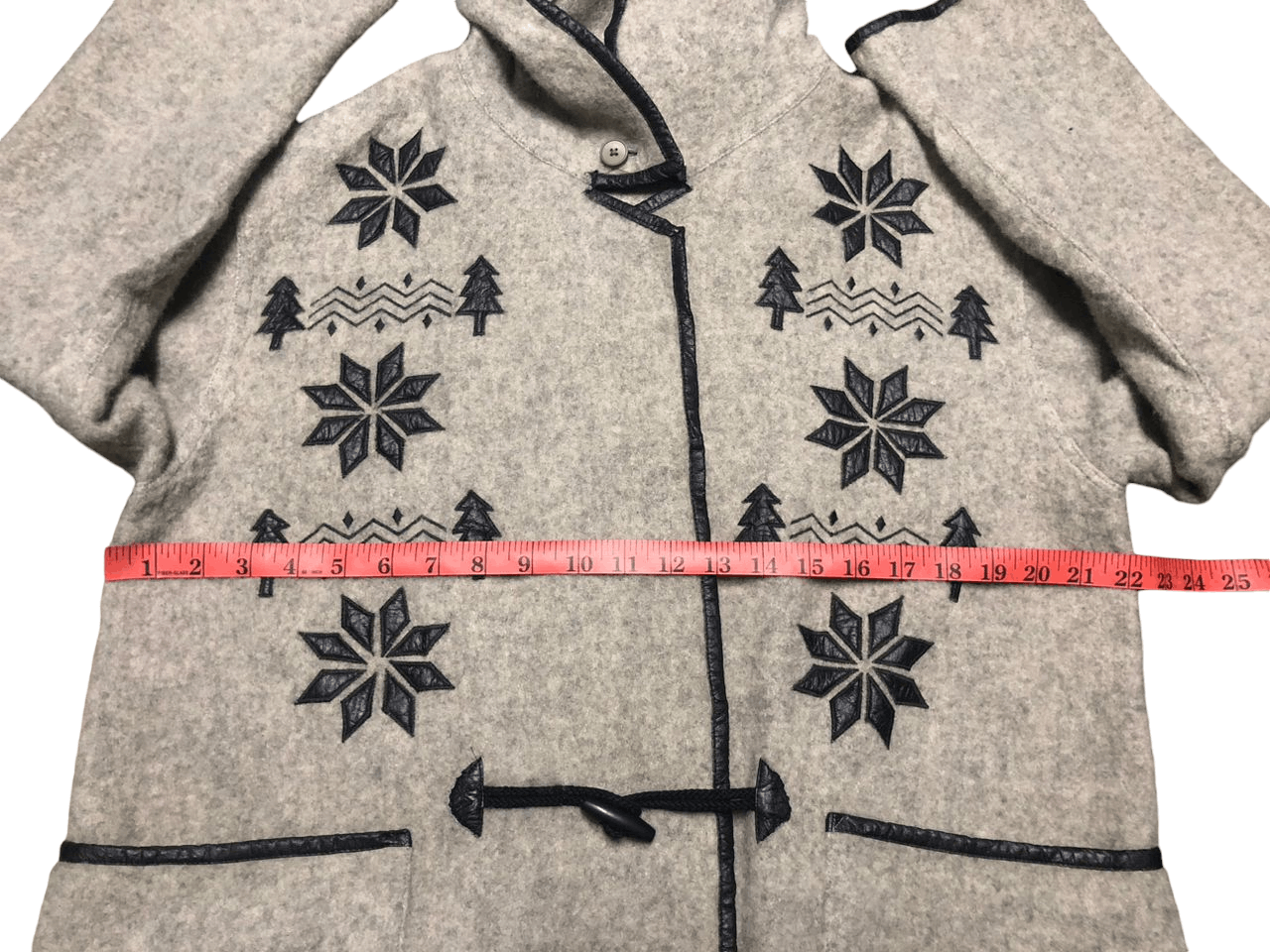 Japanese Brand × Vintage Vintage Japanese Brand Luis Mari Hoodie Wool Duffle Jacket Size US M / EU 48-50 / 2 - 17 Thumbnail