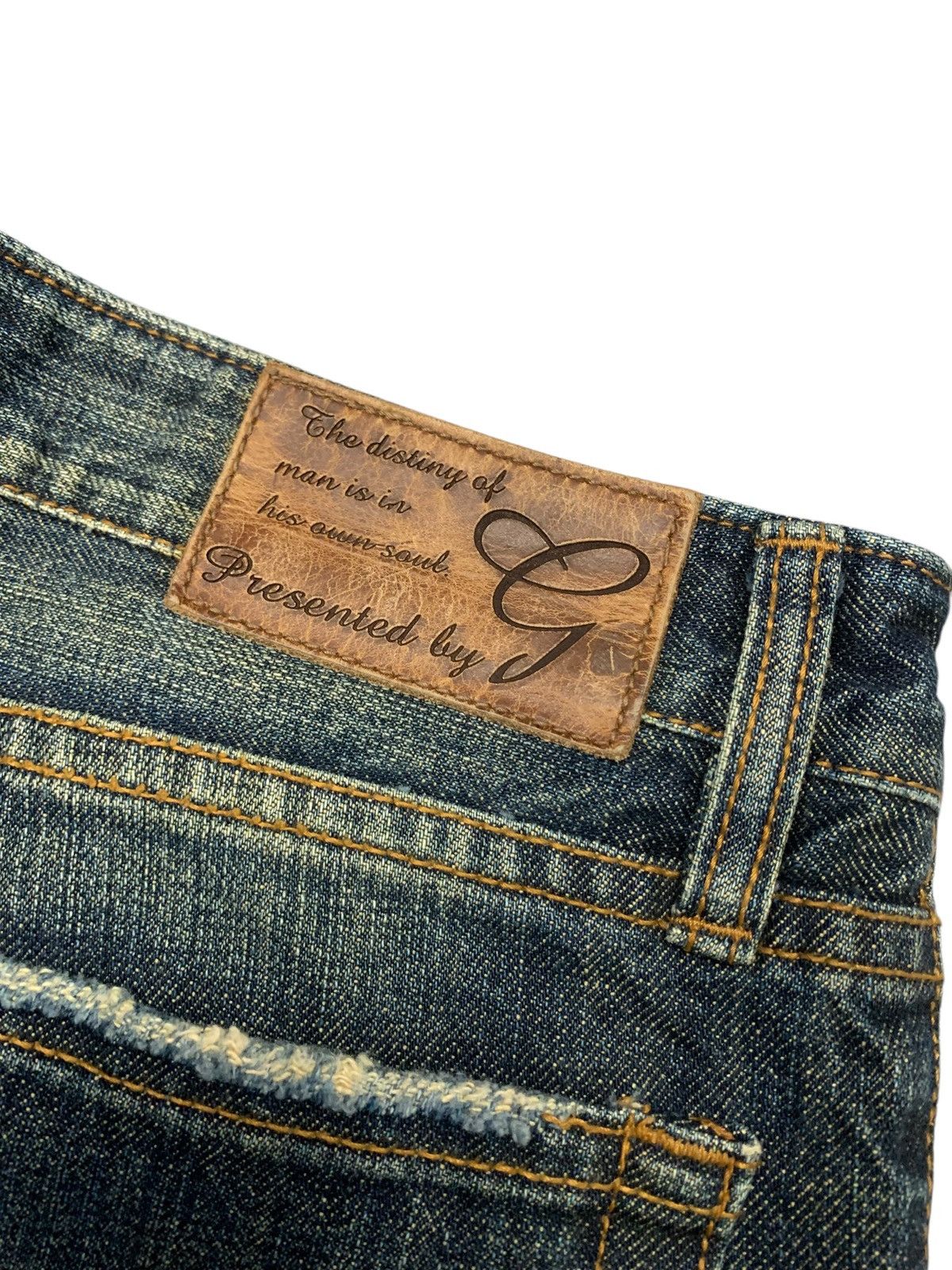 GOA GOA vintage japanese flared faded jeans Size US 31 - 9 Thumbnail