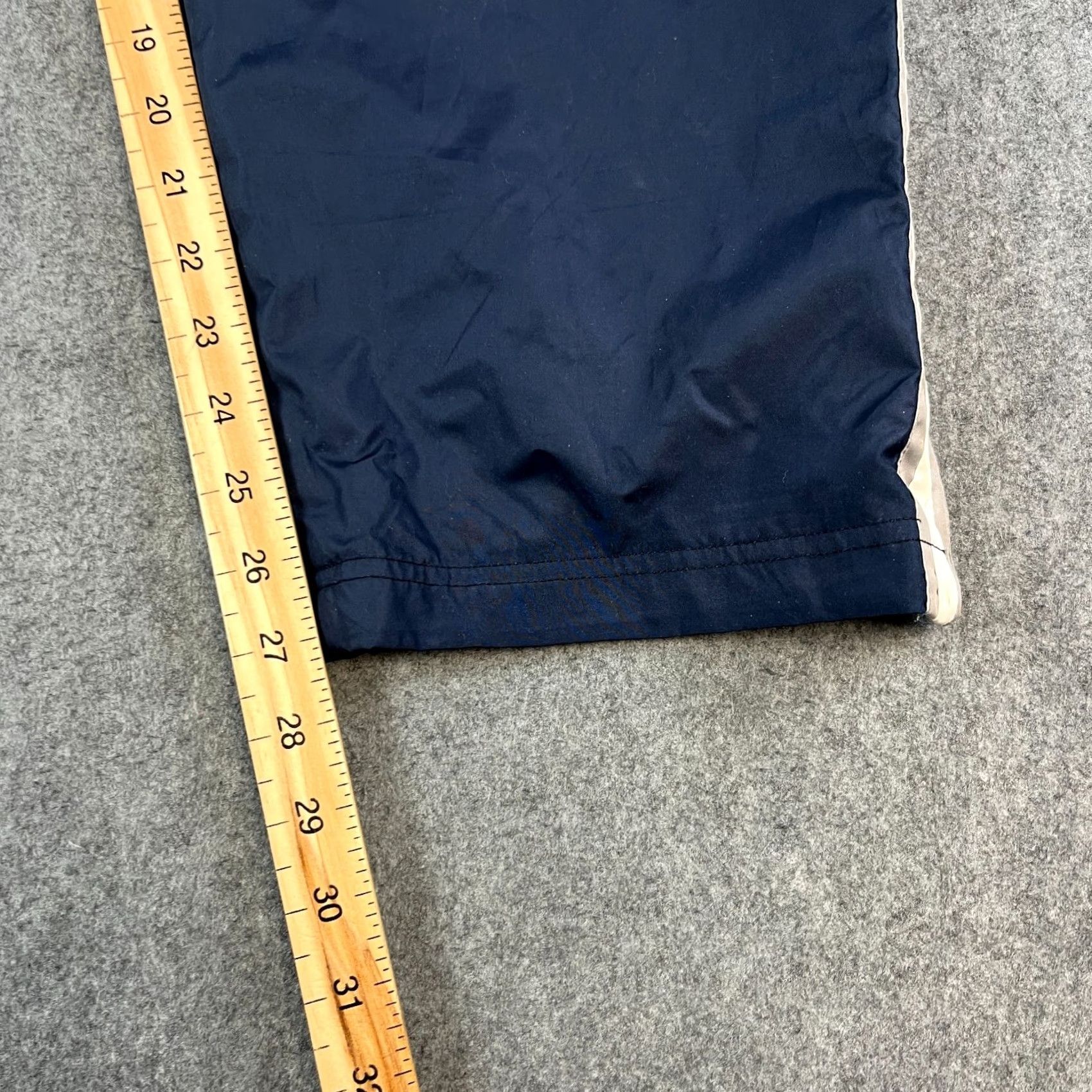 Nike VINTAGE Nike Court Challenge Tracksuit Mens Large Blue Loose Jacket Pant Set 90s Athletic Mens Tracksuit Jacket Pants Blue Size 42R - 7 Thumbnail