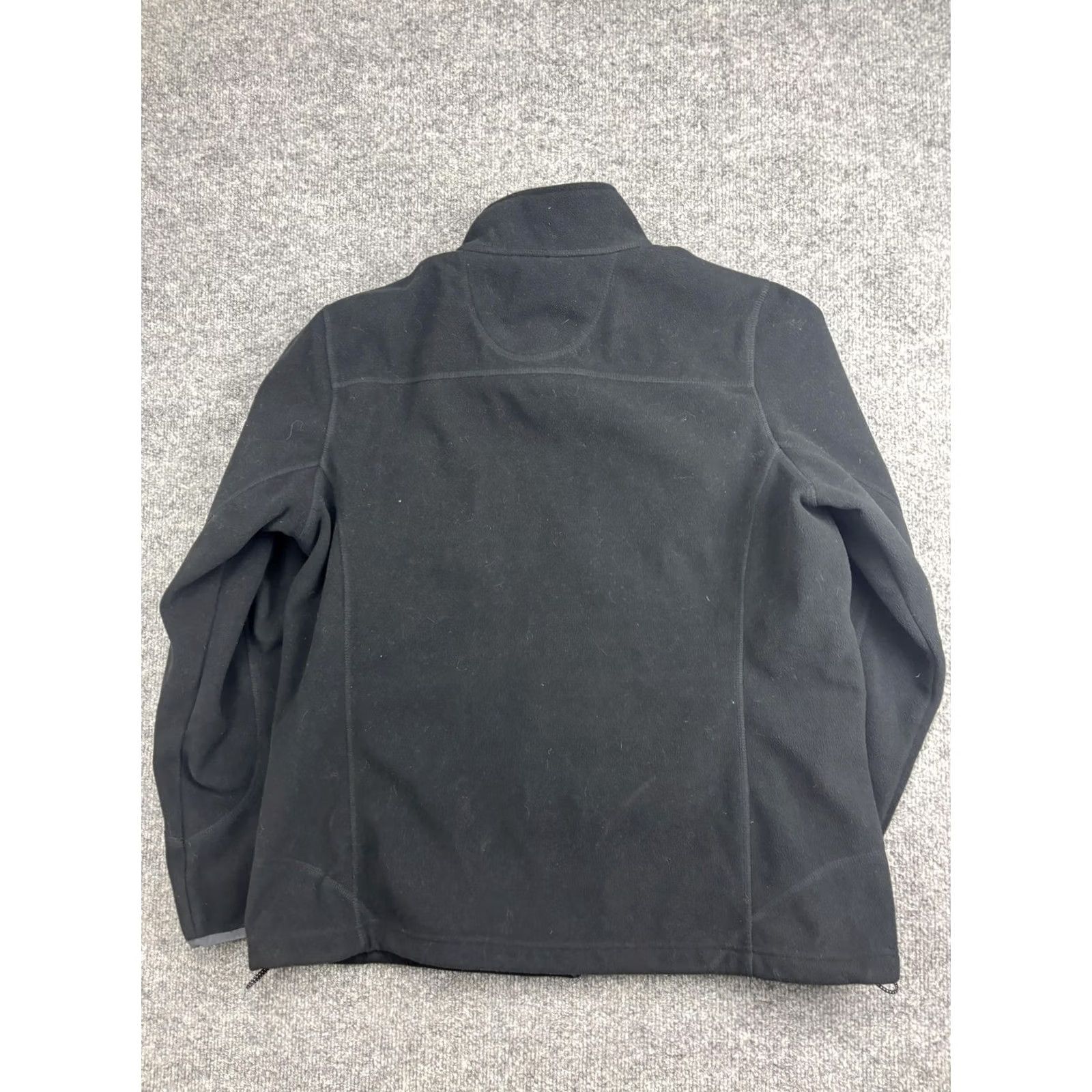 Vintage L.L.Bean Jacket Womens XL Black Polartec Fleece Full Zip Stand Collar Pockets Size XL / US 12-14 / IT 48-50 - 6 Thumbnail