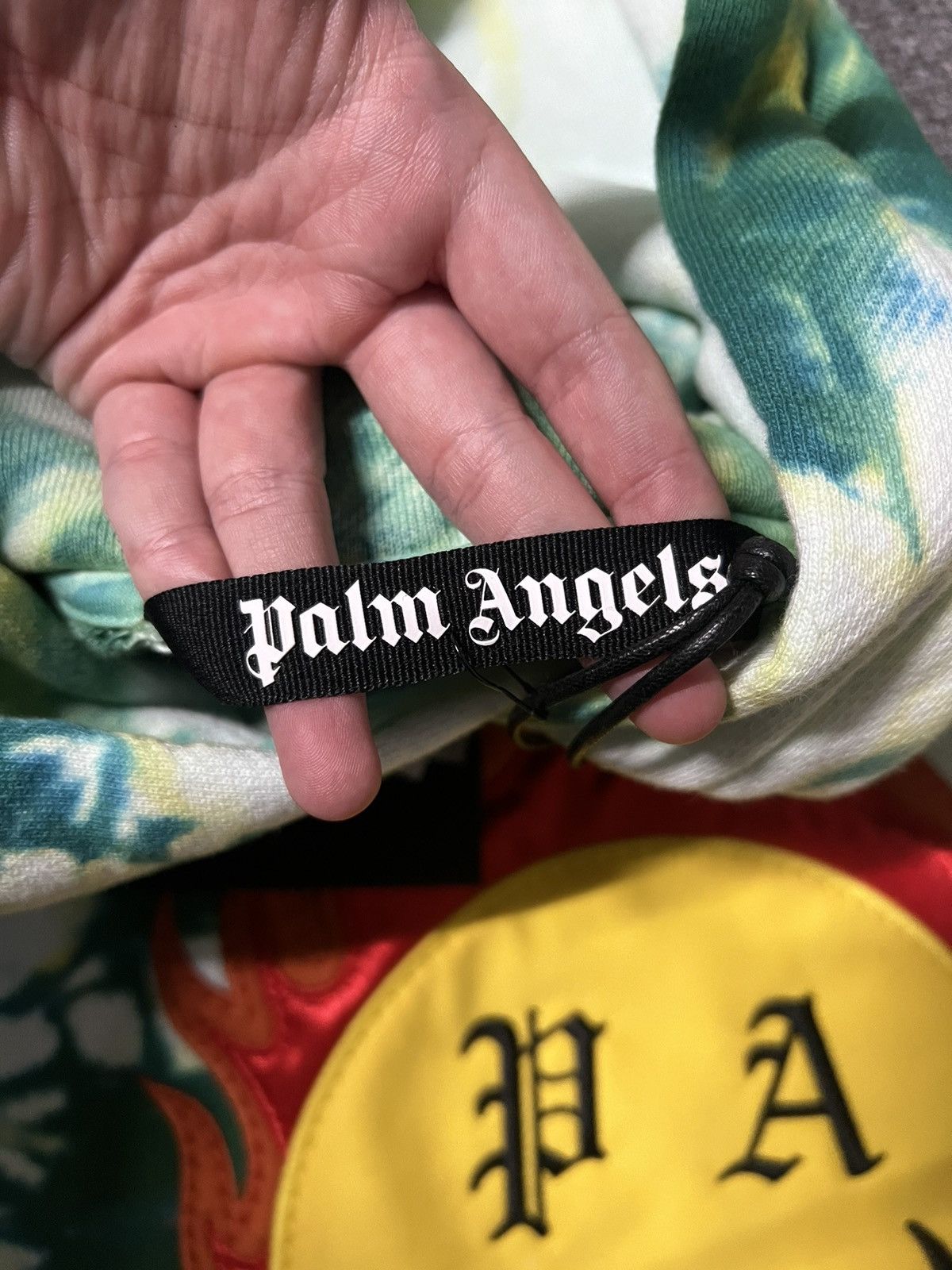 Palm Angels 「retail💲1190」Brand new palm angels x smiley burning hoodie Size US XL / EU 56 / 4 - 7 Thumbnail