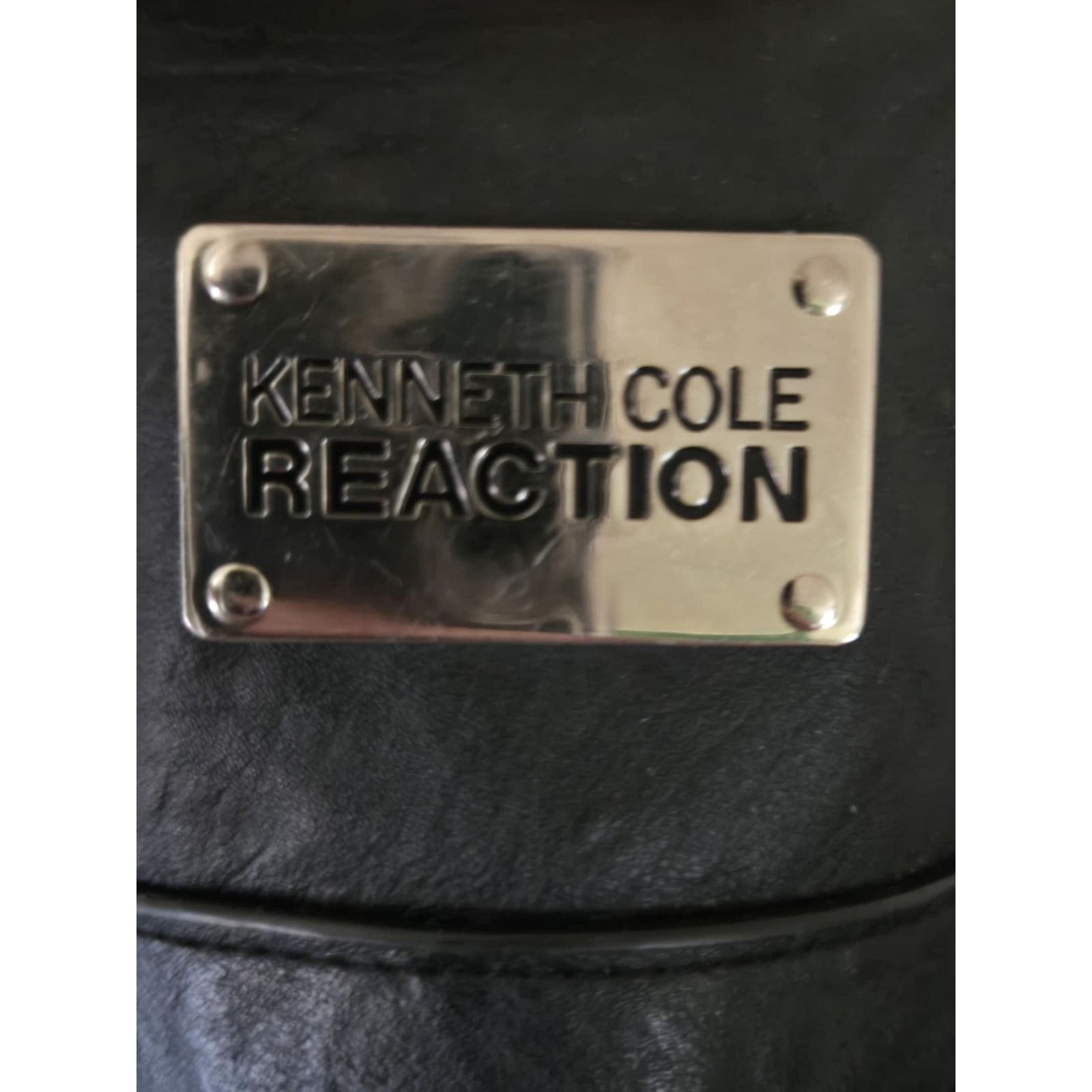 Kenneth Cole Kenneth Cole Reaction black leather chain and leather strap Size ONE SIZE - 3 Thumbnail