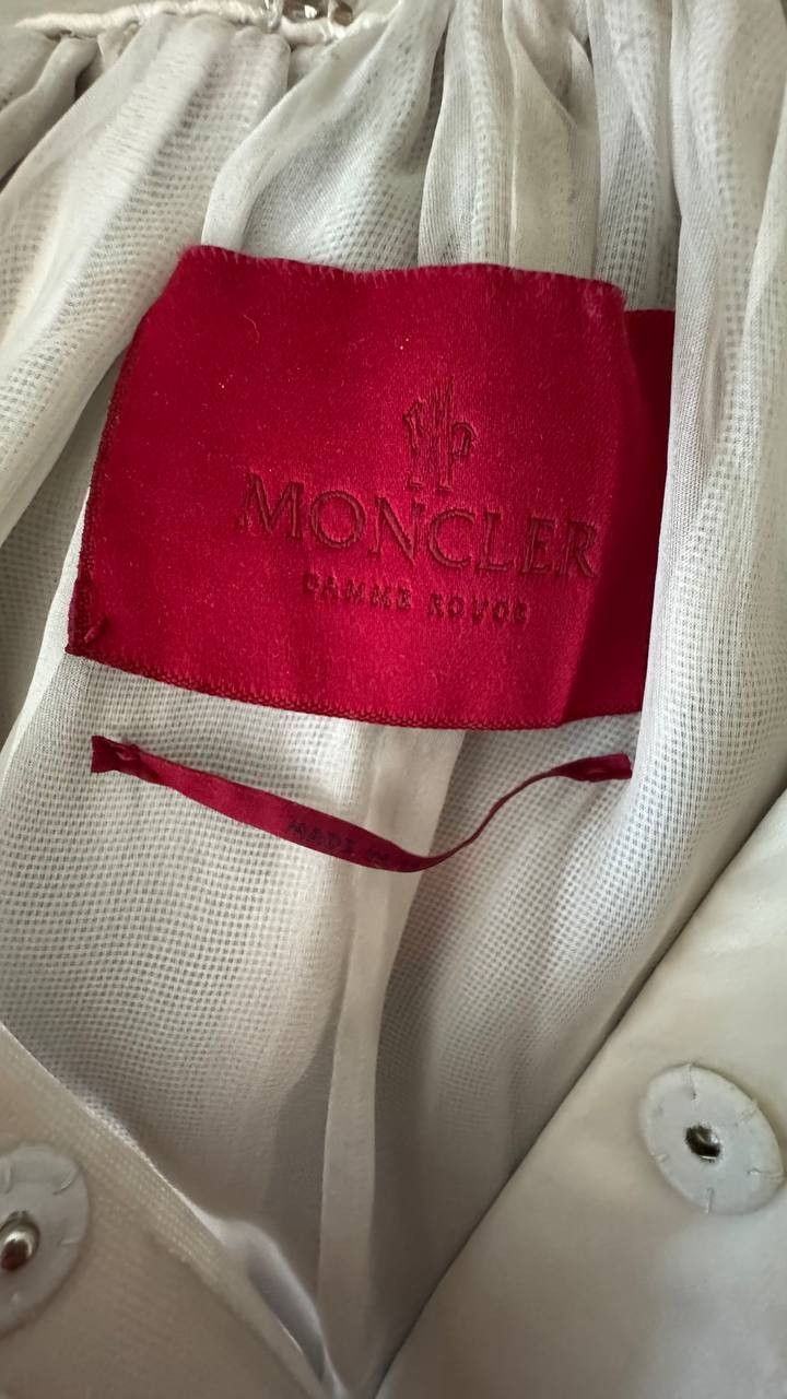 Moncler Moncler Gamme Rouge SS2008 Embroidered Silk Jacket Size M / US 6-8 / IT 42-44 - 5 Thumbnail