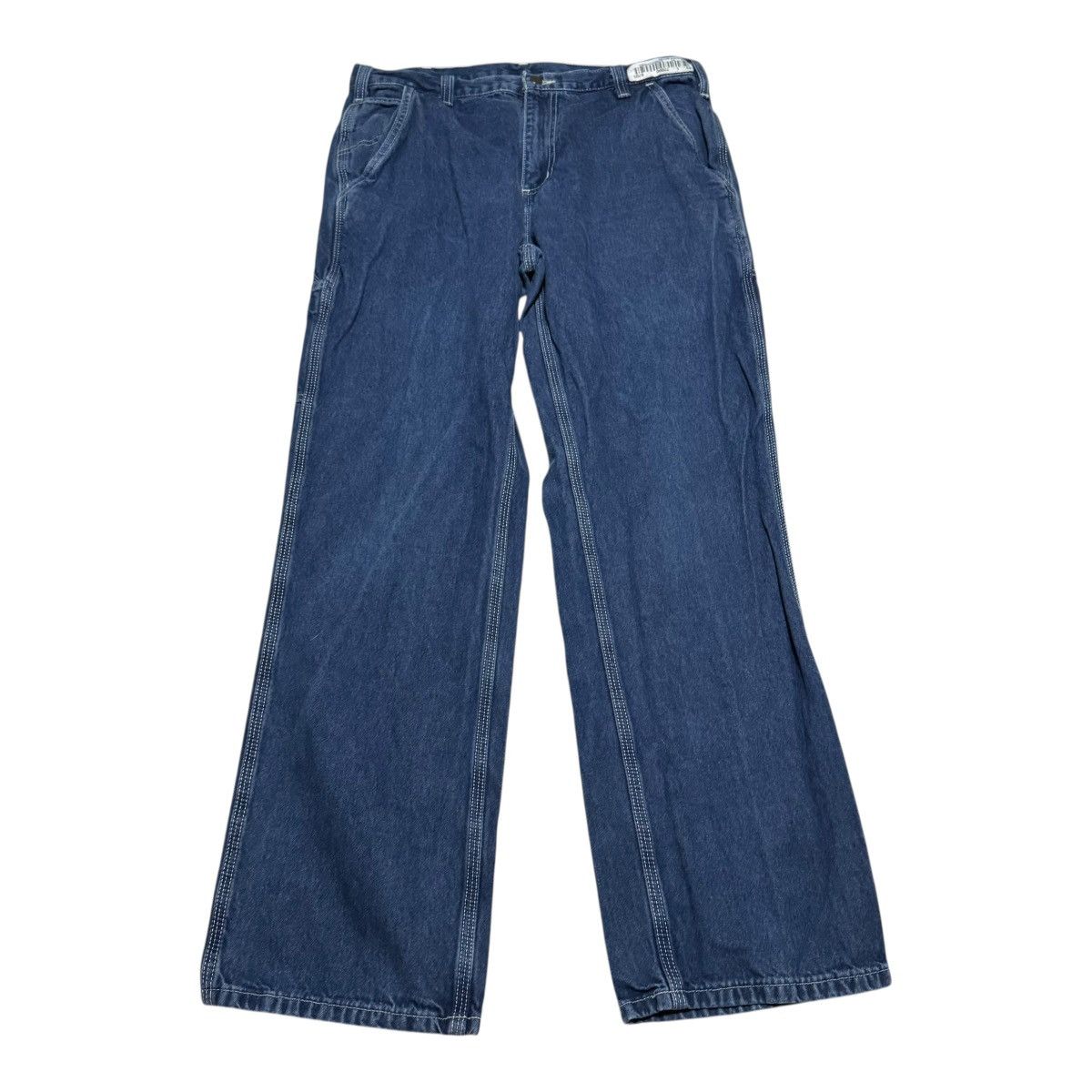 Carhartt Carhartt Dark Wash Denim Jeans Women's 34x32 (Fits 35x31.75) Size US 34 / EU 50 - 3 Thumbnail