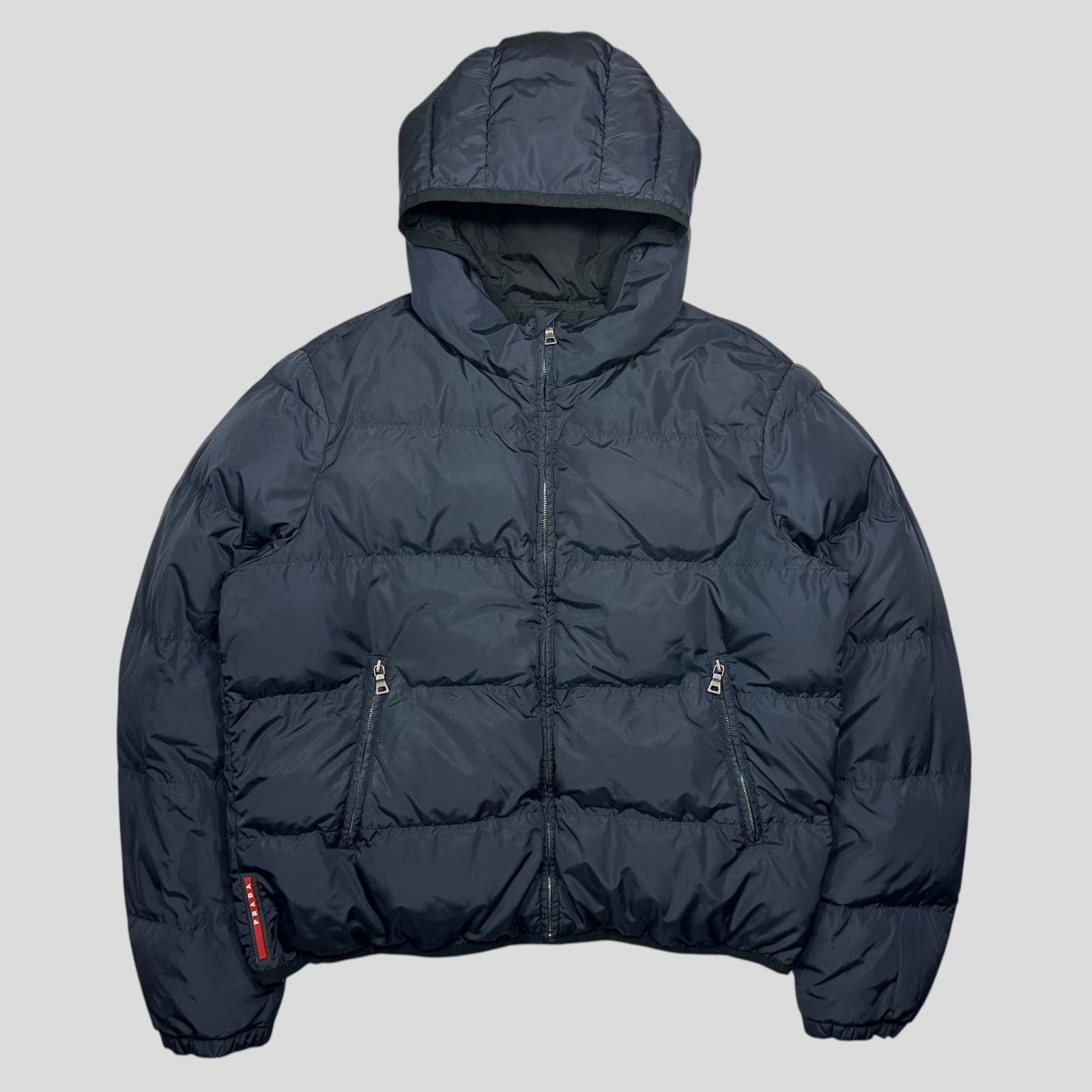 Prada Prada 2011 Red Tab Nylon Goose Down Puffer Jacket - IT52 (L) Size US L / EU 52-54 / 3 - 1 Thumbnail