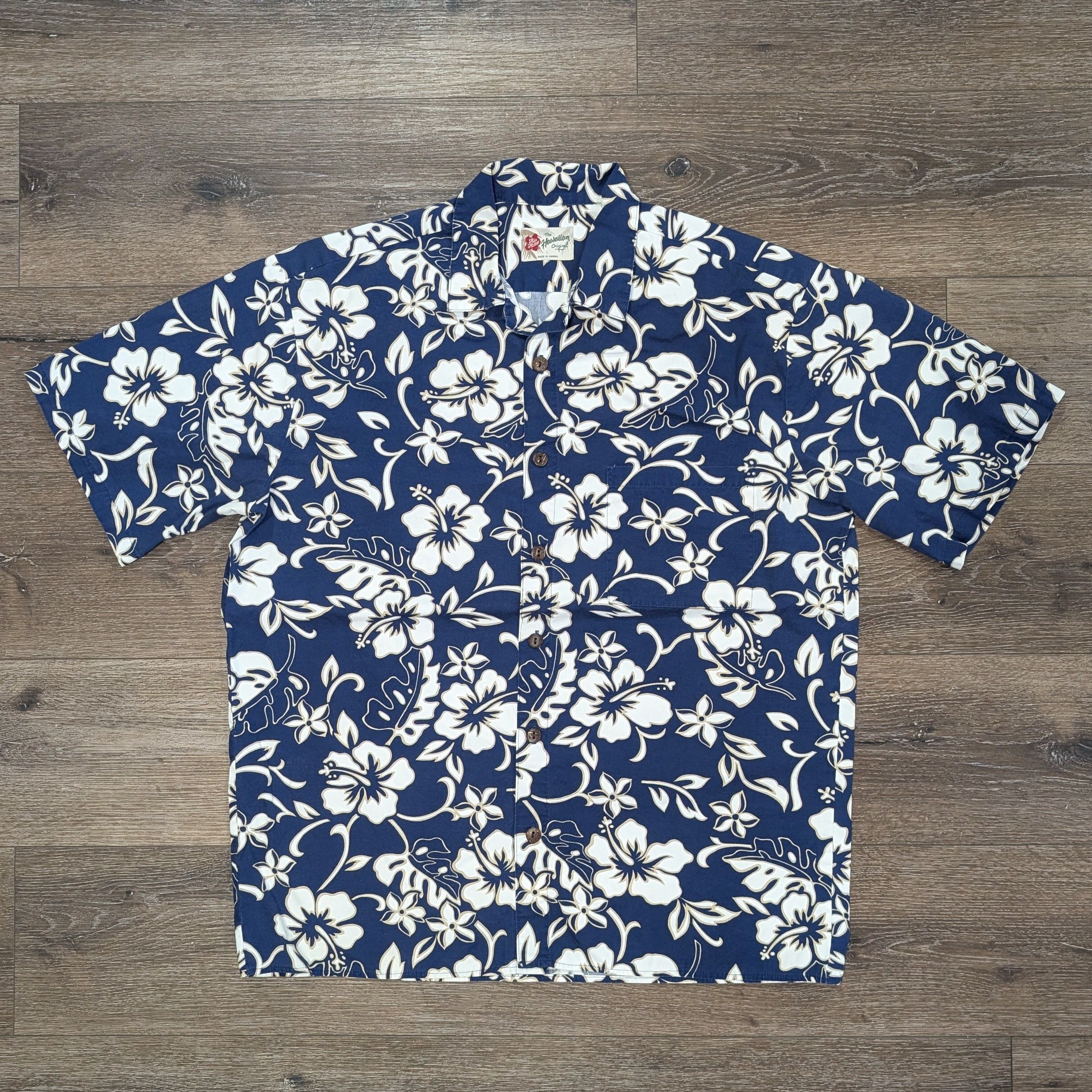 Hilo Hattie × Vintage Vintage Hilo Hattie floral Hawaiian shirt - SIZE L Size US L / EU 52-54 / 3 - 1 Thumbnail