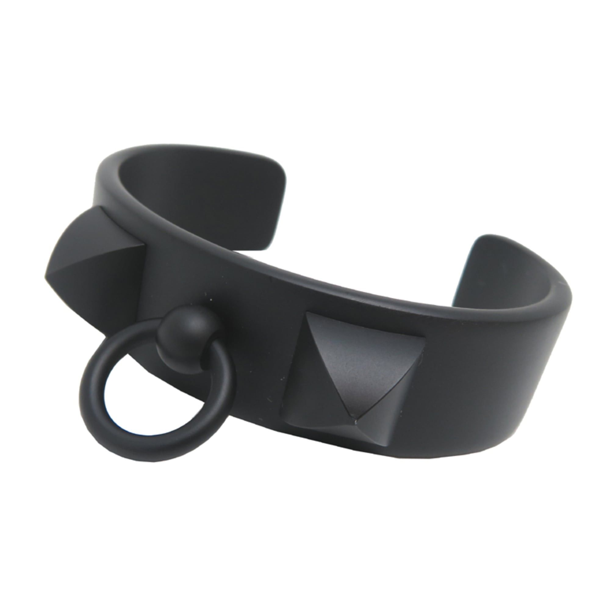 Hermes Hermes Medor Bracelet #T2 (Inner Diameter: 53mm) Women's/Men's Sunset Aluminum Black Size ONE SIZE - 1 Thumbnail