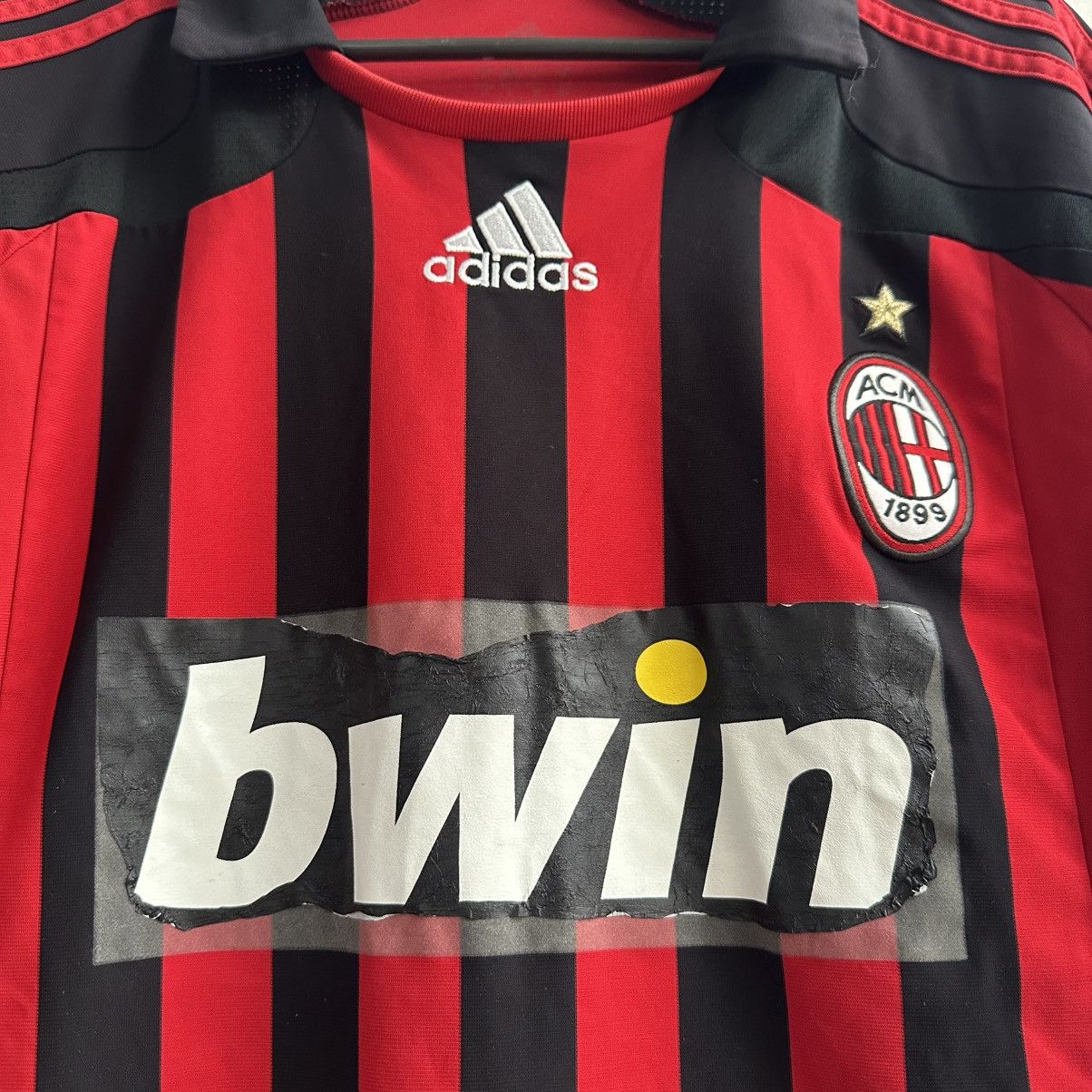 Adidas 2007-2008 ACM Milan adidas bwin jersey vintage Size US S / EU 44-46 / 1 - 5 Thumbnail