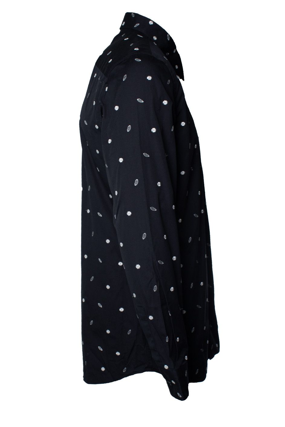 Givenchy Givenchy, Black cotton lip embroidered shirt Size US XL / EU 56 / 4 - 3 Thumbnail