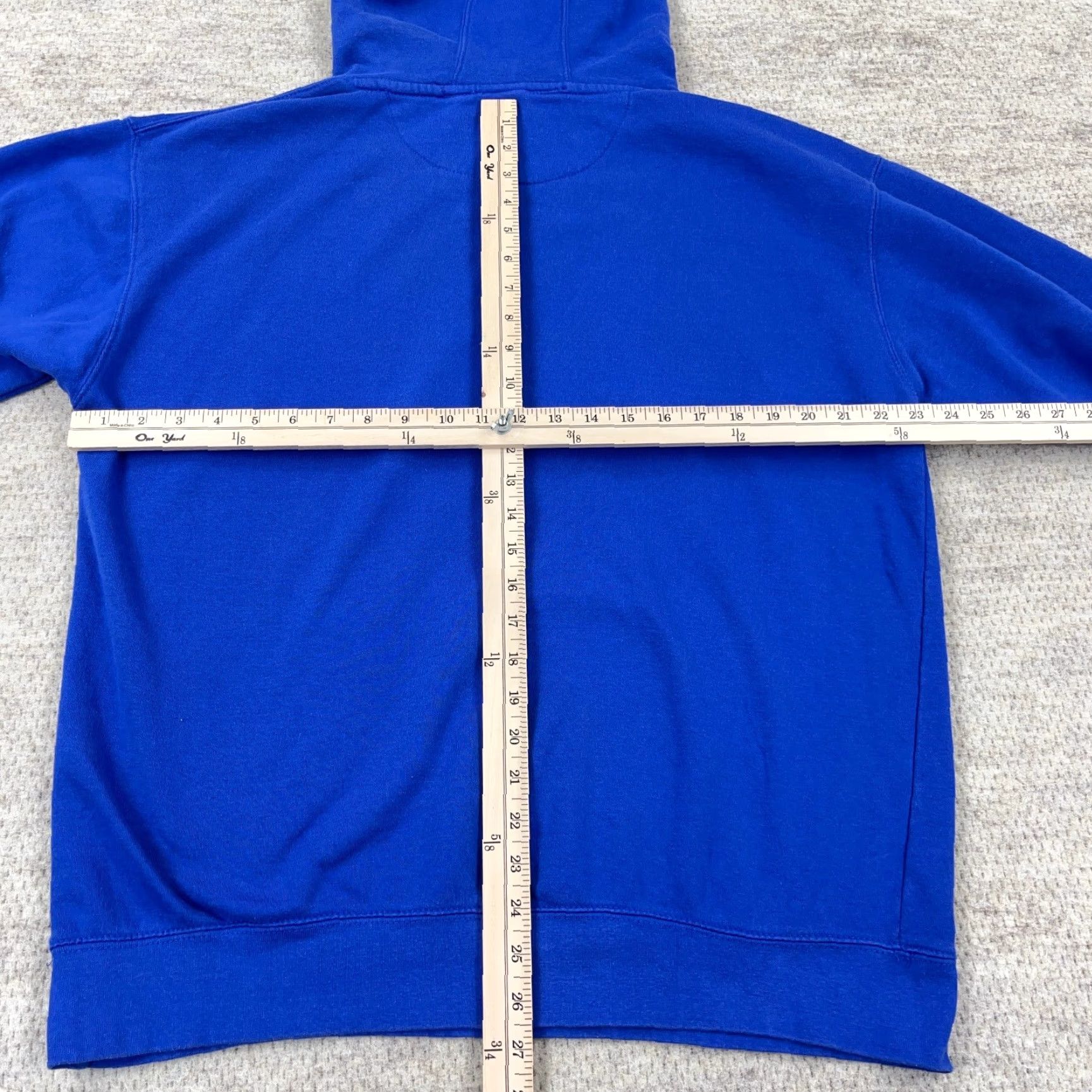 Nike Nike Hoodie Men L Large Royal Blue Sweatshirt Swoosh Cotton Adult Size US L / EU 52-54 / 3 - 7 Thumbnail