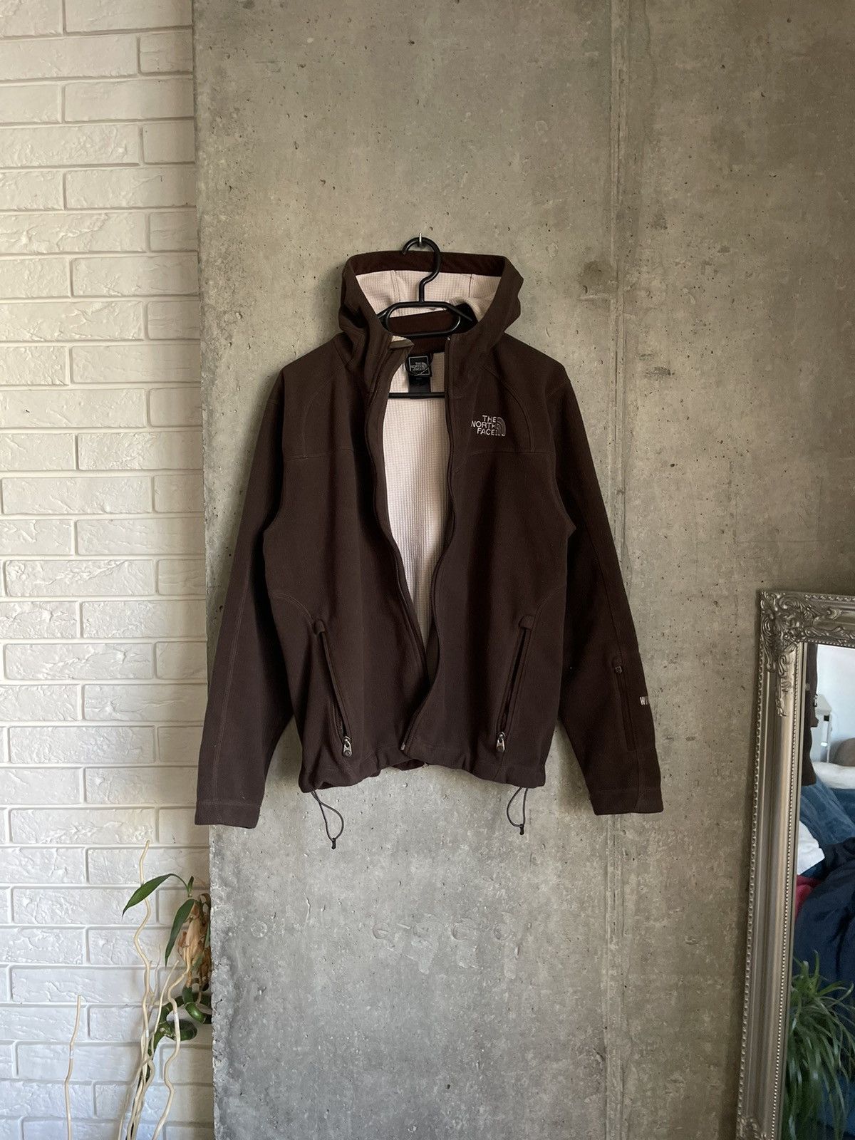 The North Face Vintage The North Face Fleece Zip-Hoodie Brown Jacket Y2k Size M / US 6-8 / IT 42-44 - 2 Thumbnail