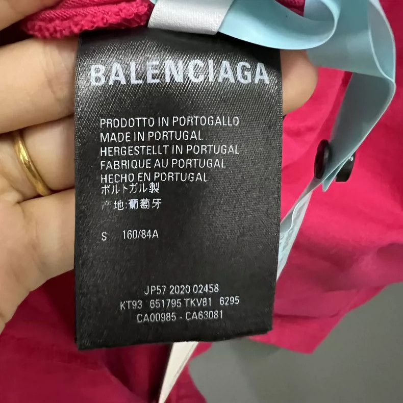 Balenciaga Balenciaga Front Logo Print Short Sleeve Size US S / EU 44-46 / 1 - 4 Thumbnail