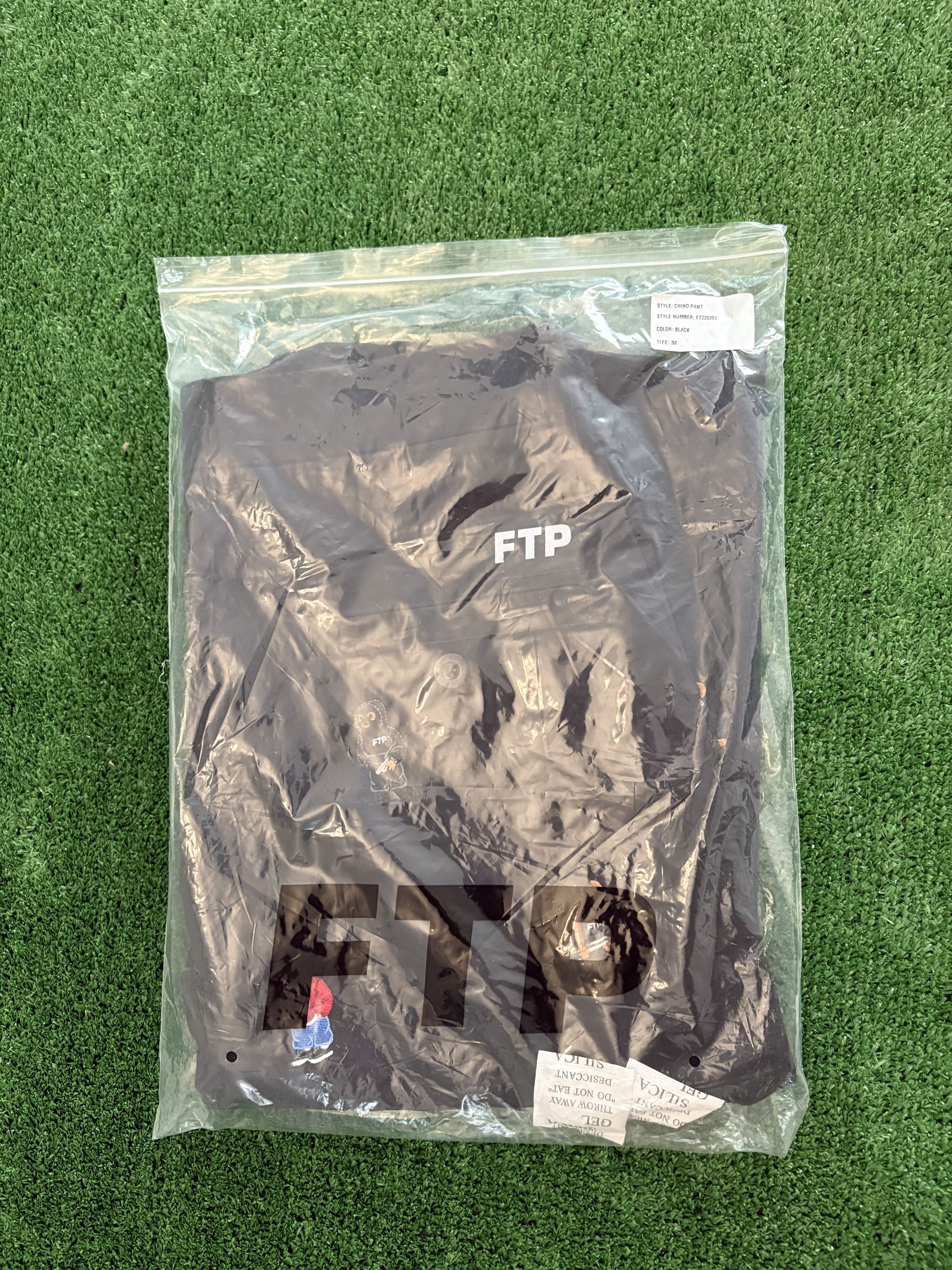 Fuck The Population FTP Bear Chino Pant Black Size US 32 / EU 48 - 3 Thumbnail