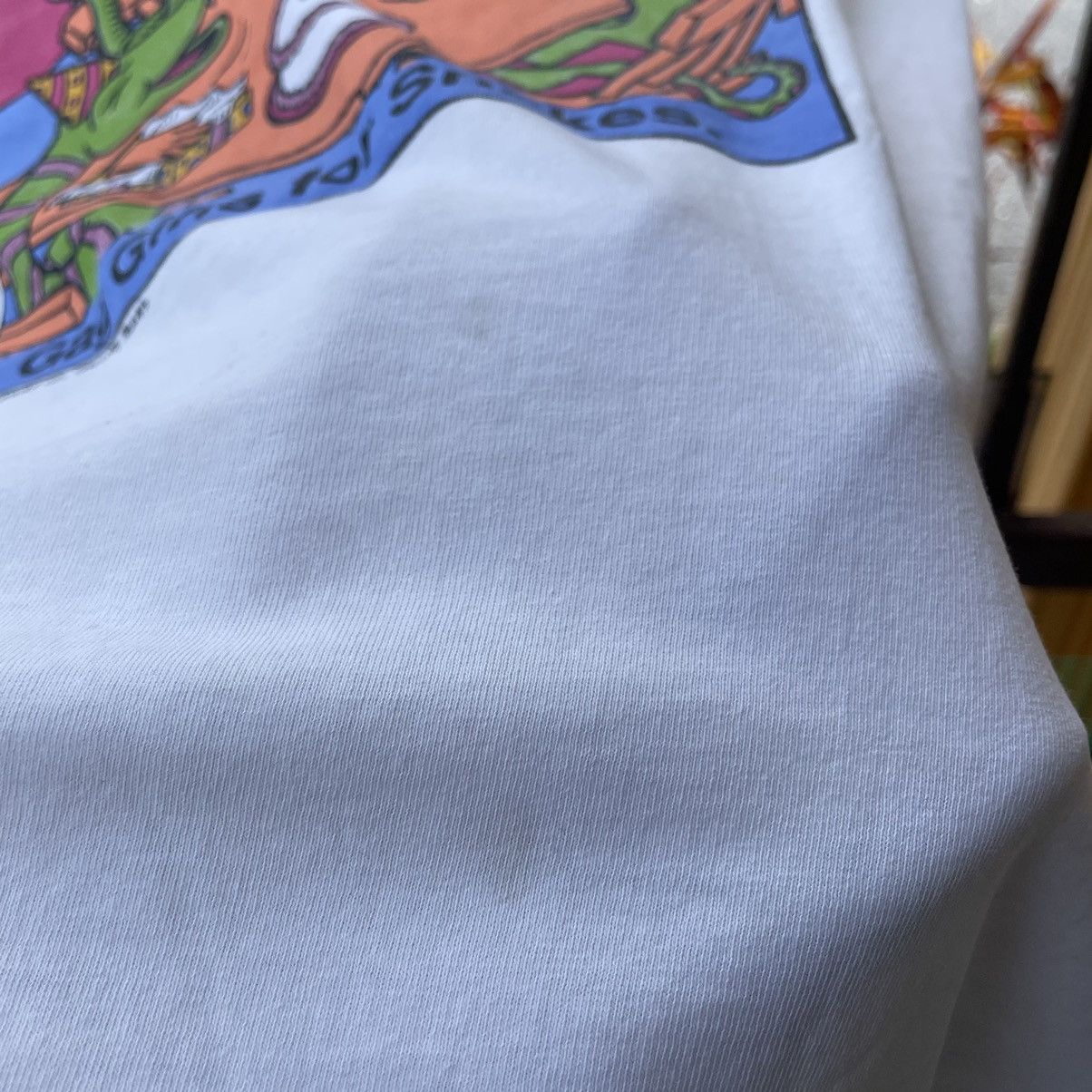 Vintage 🔥Vintage 90s Gag Gift For Snakes Art Distress Tee Size US XL / EU 56 / 4 - 9 Thumbnail