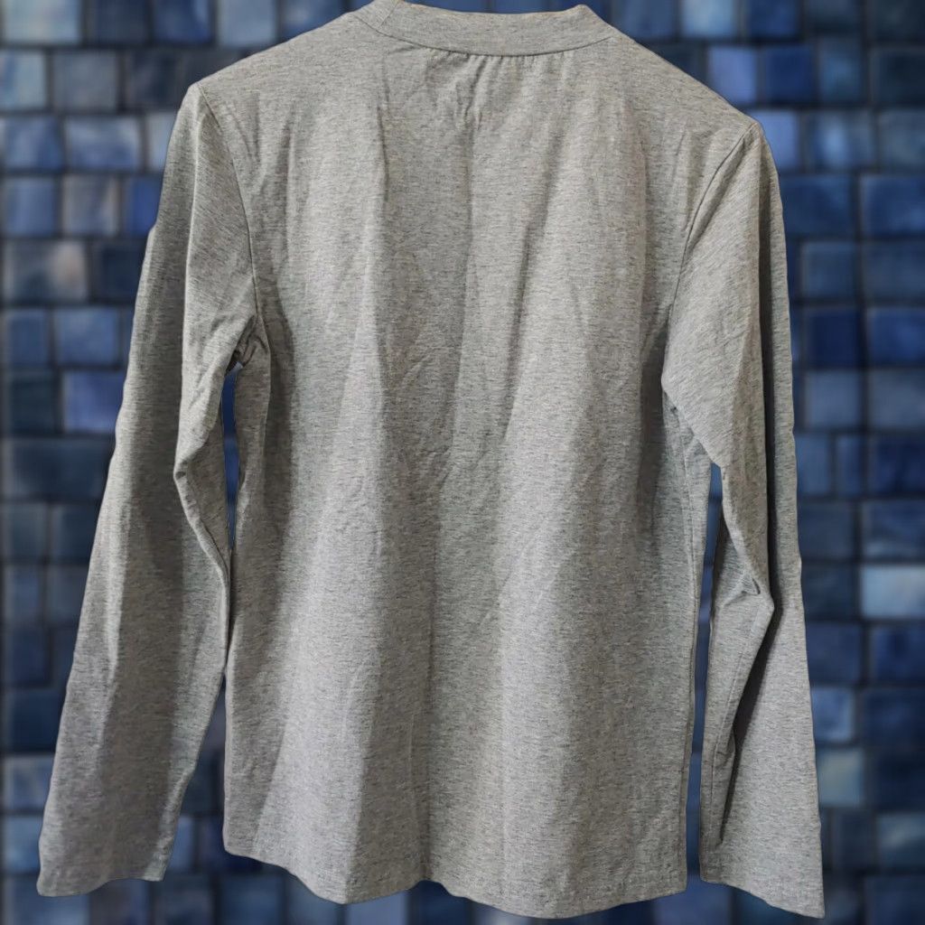 Logo 7 Kamachi Sports System Shirt Mens M Long Sleeve Pullover Gray Logo Size US M / EU 48-50 / 2 - 1 Thumbnail