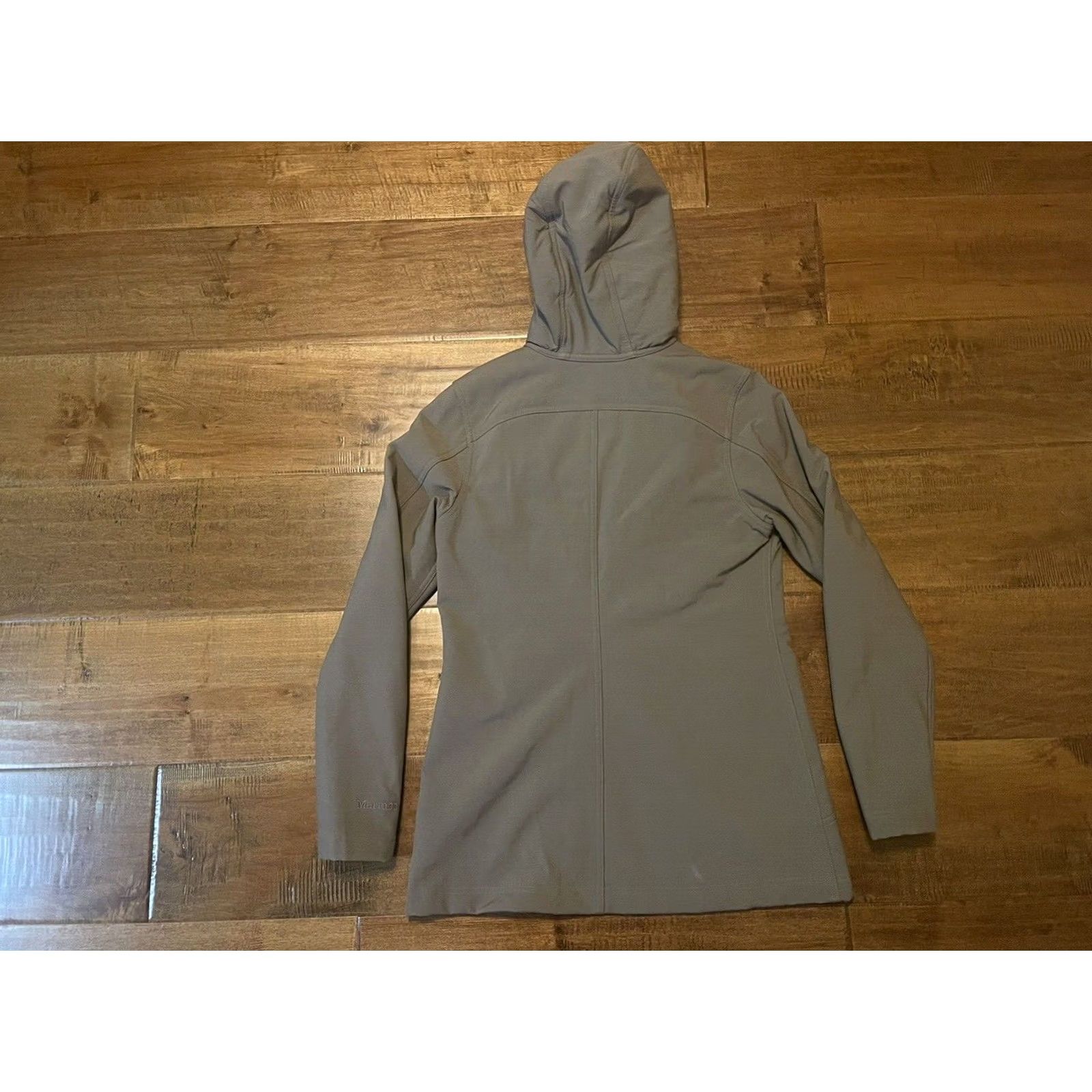 Marmot Marmot Waterproof Ski Jacket Coat Womens Medium M Beige Faux Fur Hood Lining Casual Travel Regular Fit Parka Size M / US 6-8 / IT 42-44 - 3 Thumbnail