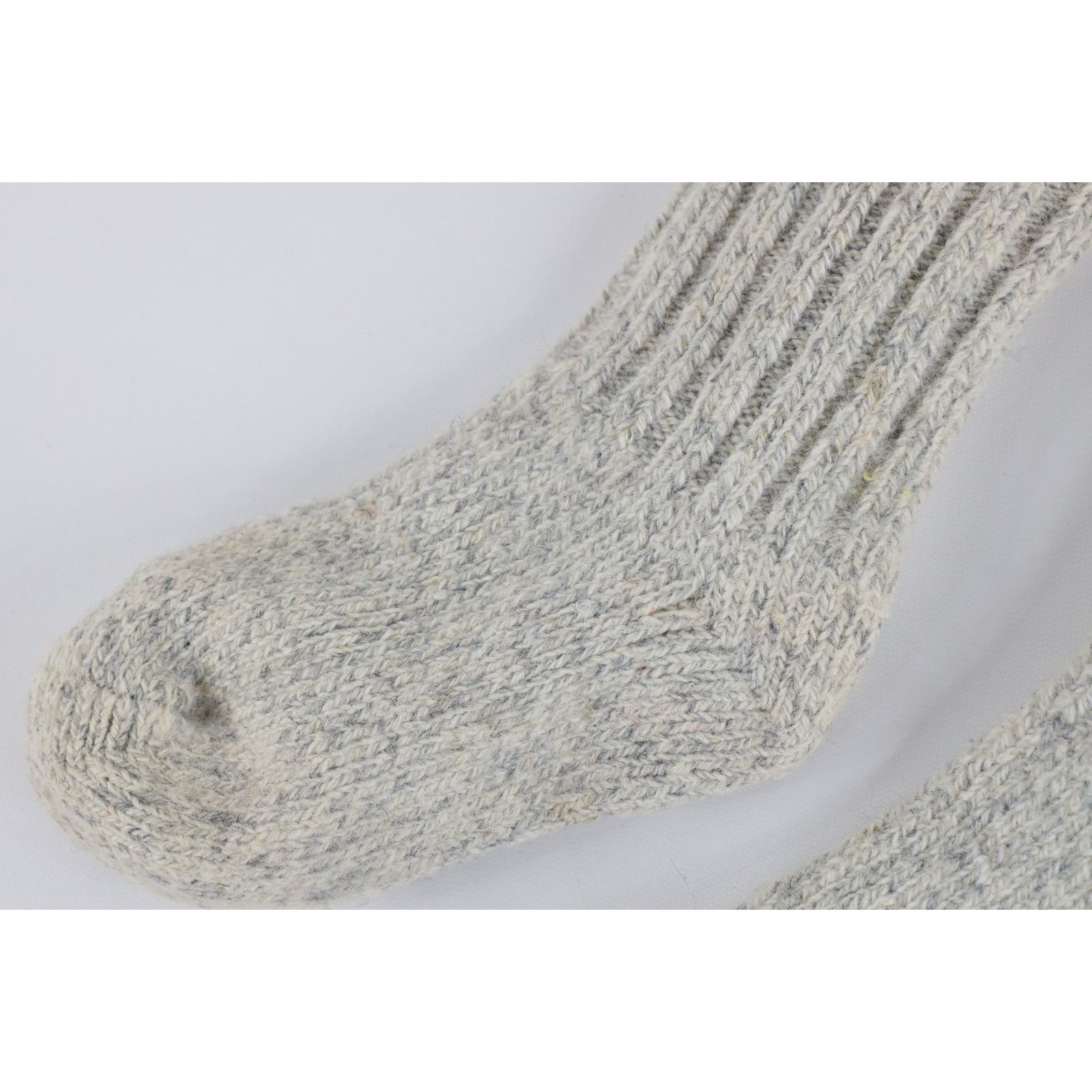 Vintage Vintage 60s 70s Wool Blend Knit Layered Hiking Boot Socks Size ONE SIZE - 2 Thumbnail