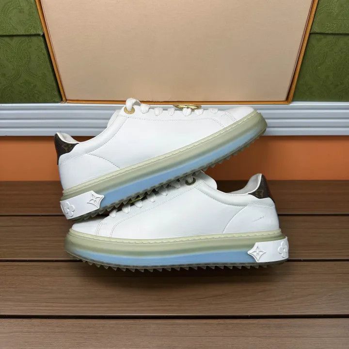 Louis Vuitton Louis Vuitton Time Out Low-Top Fashion Sneakers -2508 Size US 6 / IT 36 - 4 Thumbnail