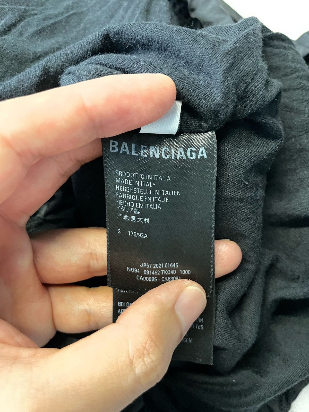Balenciaga Balenciaga Monogram Prints Logo Hooded Jacket Size US S / EU 44-46 / 1 - 17 Thumbnail