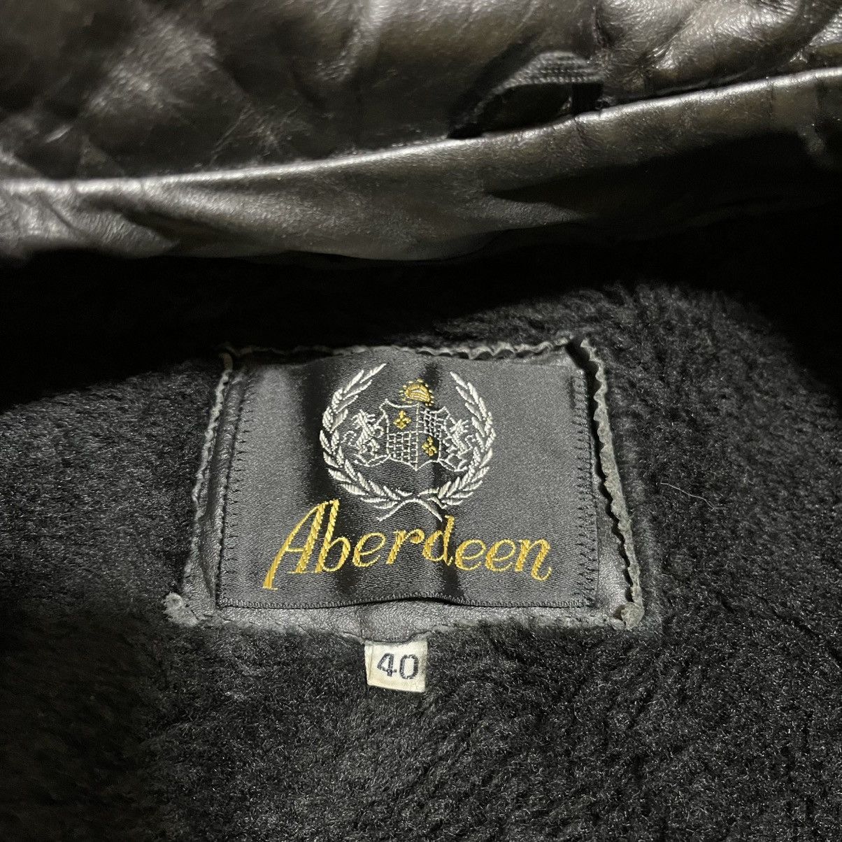 Other RARE Vintage 70s Aberdeen Leather Jacket Men's 40 Medium Size US M / EU 48-50 / 2 - 9 Thumbnail
