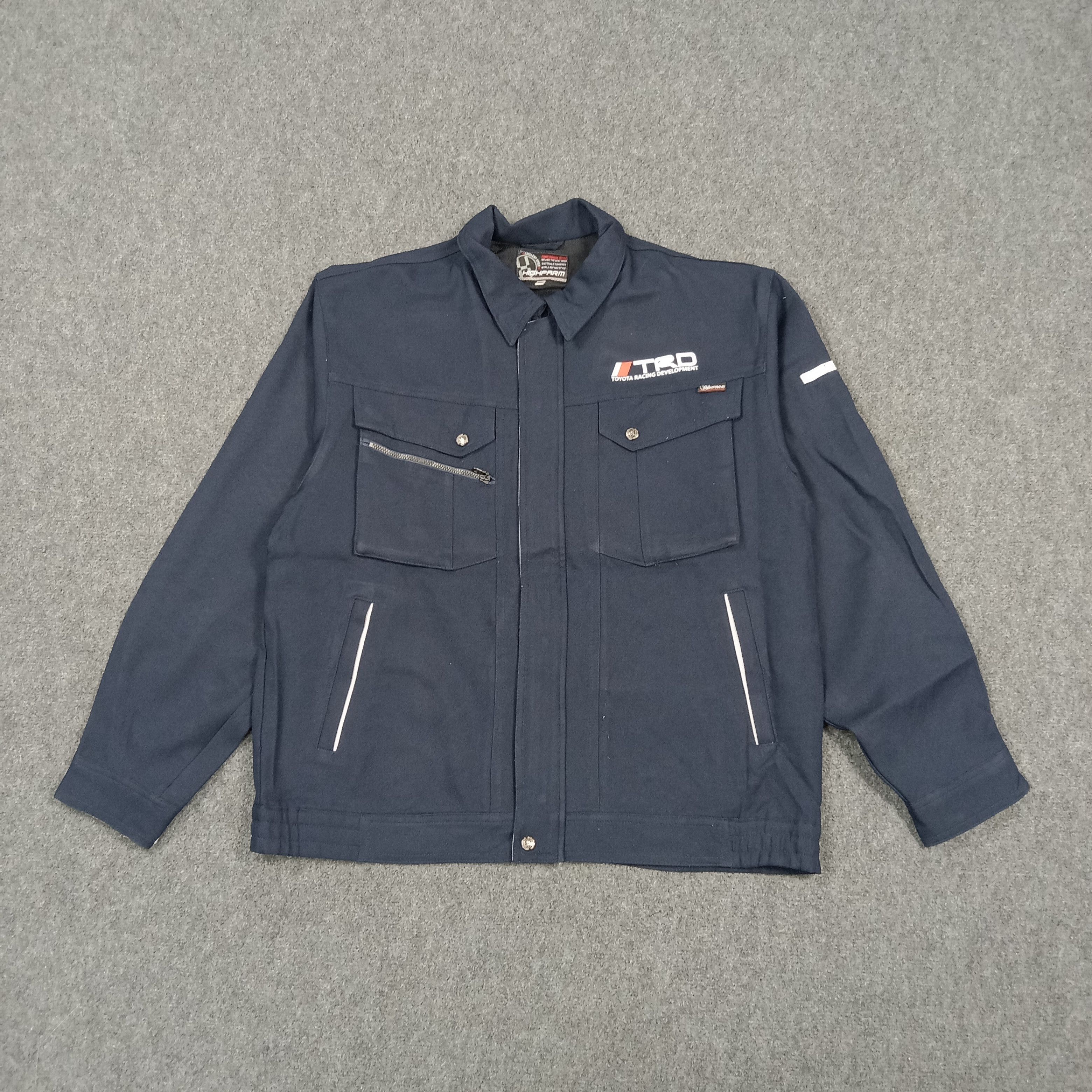 Japanese Brand TRD Toyota Racing Motorsports Custom Work Jacket C284N17 Size US L / EU 52-54 / 3 - 3 Thumbnail