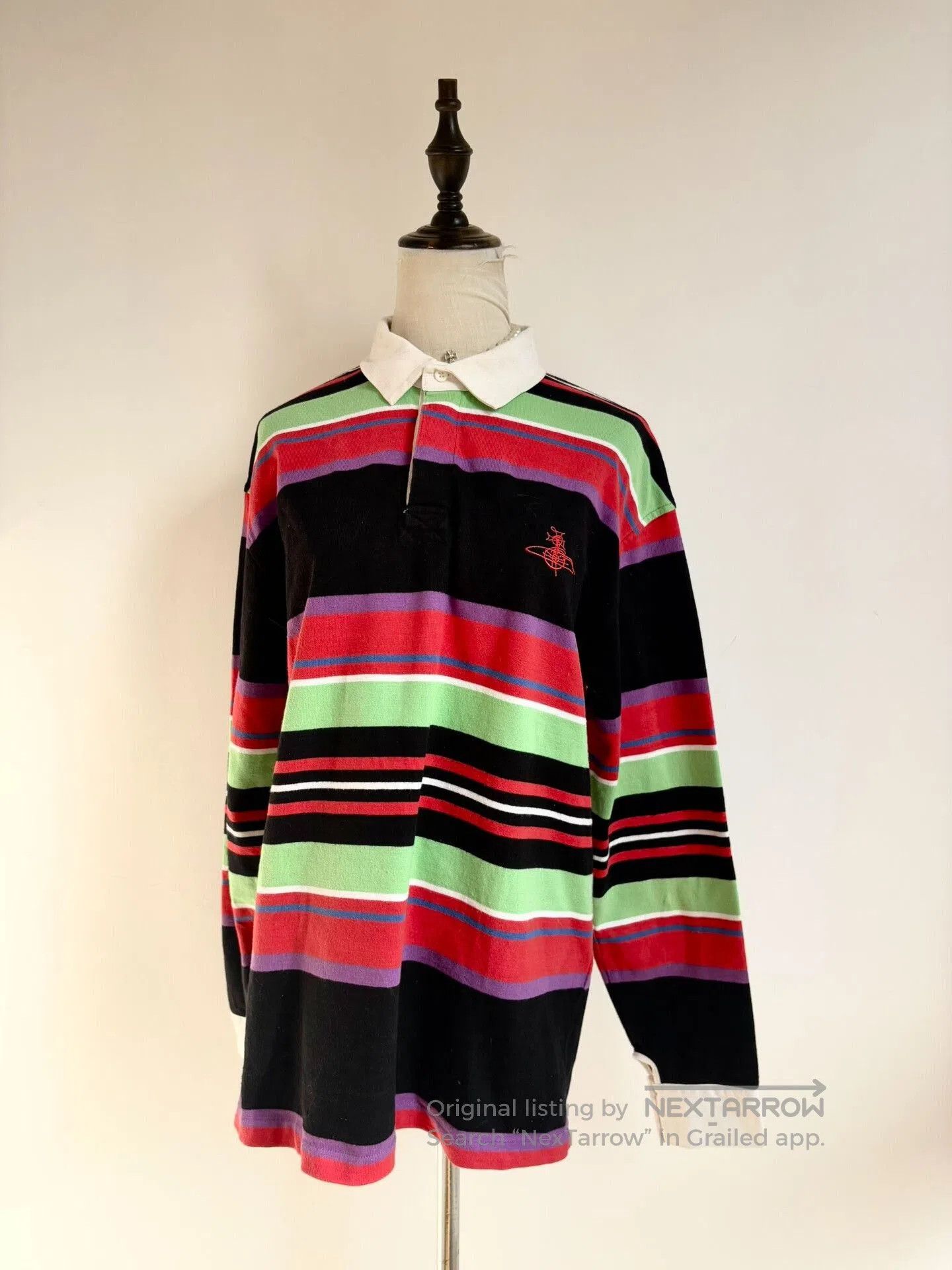 Vivienne Westwood Vivienne Westwood Vintage Saturn Polo Sweatshirt. Size M / US 6-8 / IT 42-44 - 3 Thumbnail