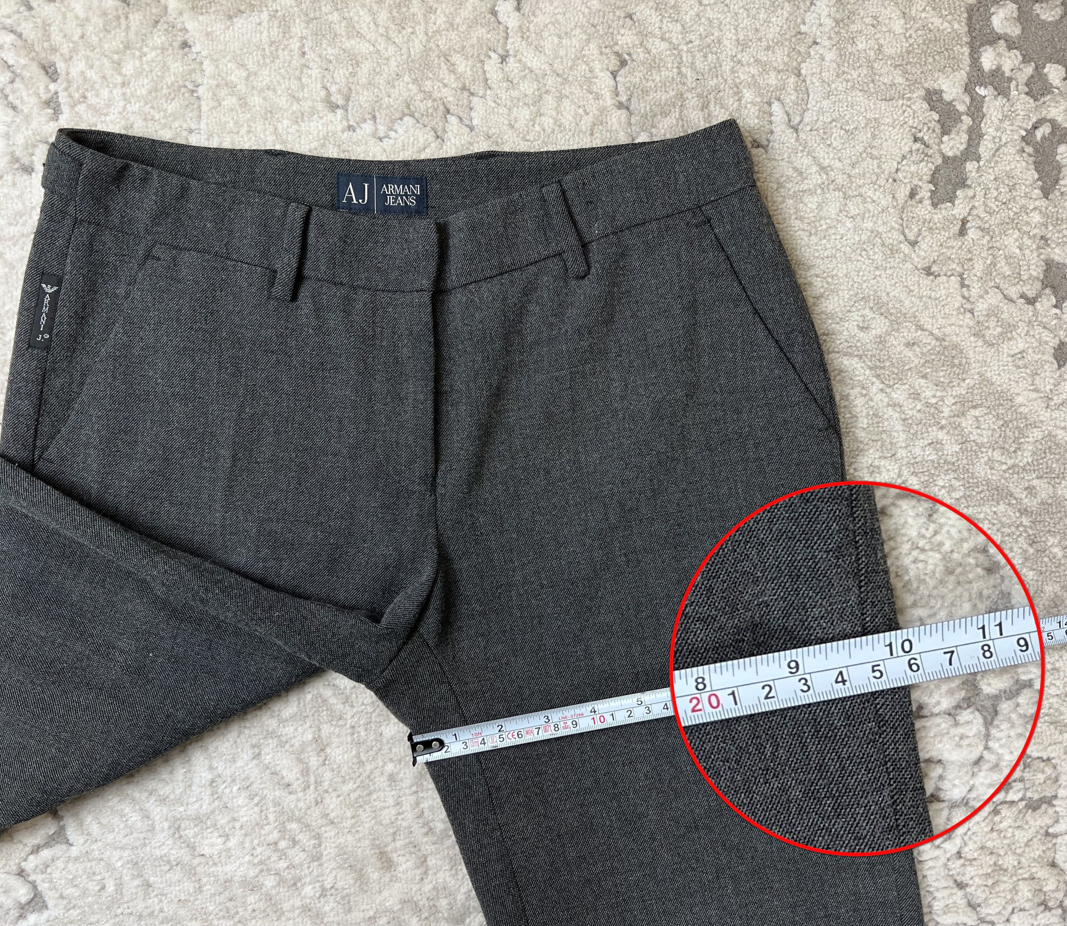 Armani Armani Jeans Dress Pants Tailored Trousers EU38/US26 Size 26" / US 2 / IT 38 - 15 Thumbnail