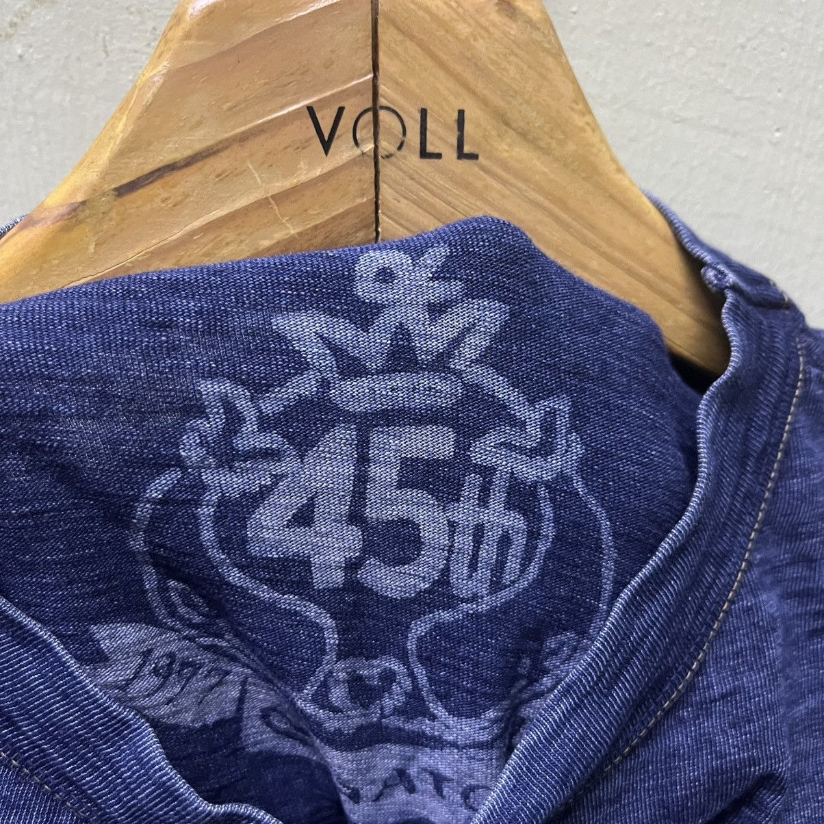 45rpm Rare 45rpm Japan Indigo Boxy/Crop Tees Size US XS / EU 42 / 0 - 7 Thumbnail