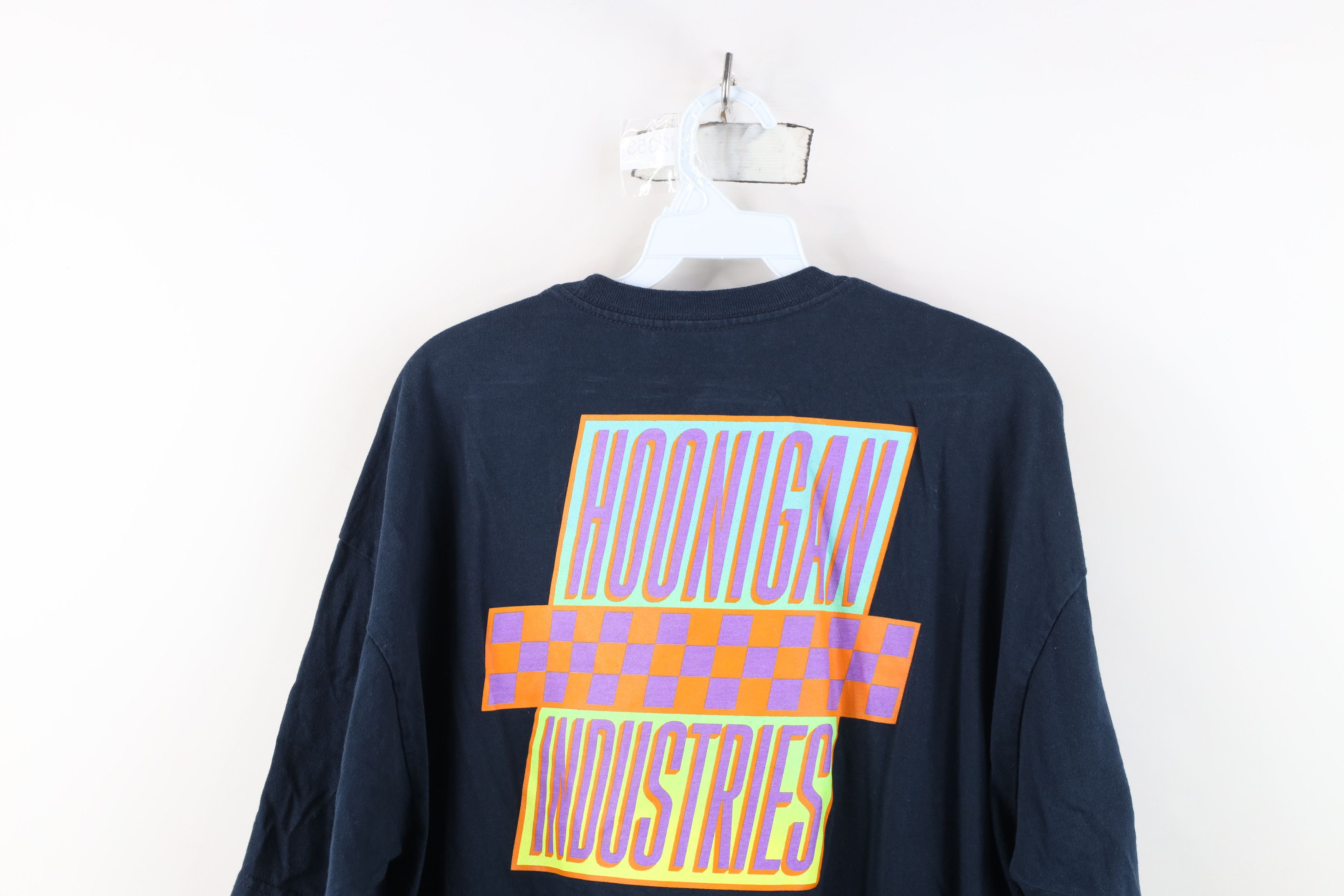 Vintage Hoonigan Industries Spell Ken Block Rally Car Racing T-Shirt Size US XL / EU 56 / 4 - 13 Thumbnail