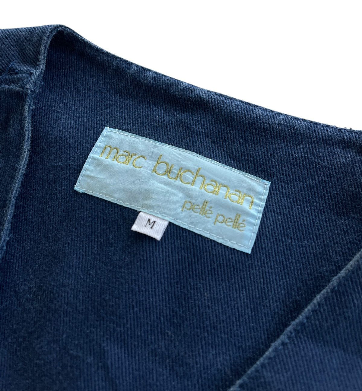Marc Buchanan Marc Buchanan Pelle Pelle Denim Vest Size US M / EU 48-50 / 2 - 8 Thumbnail